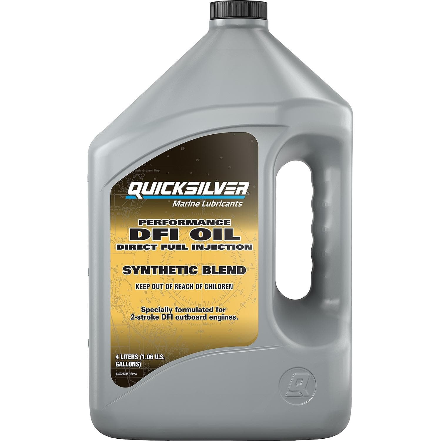DFI 2-Stroke Marine Outboard Engine Oil, 1 Gallon