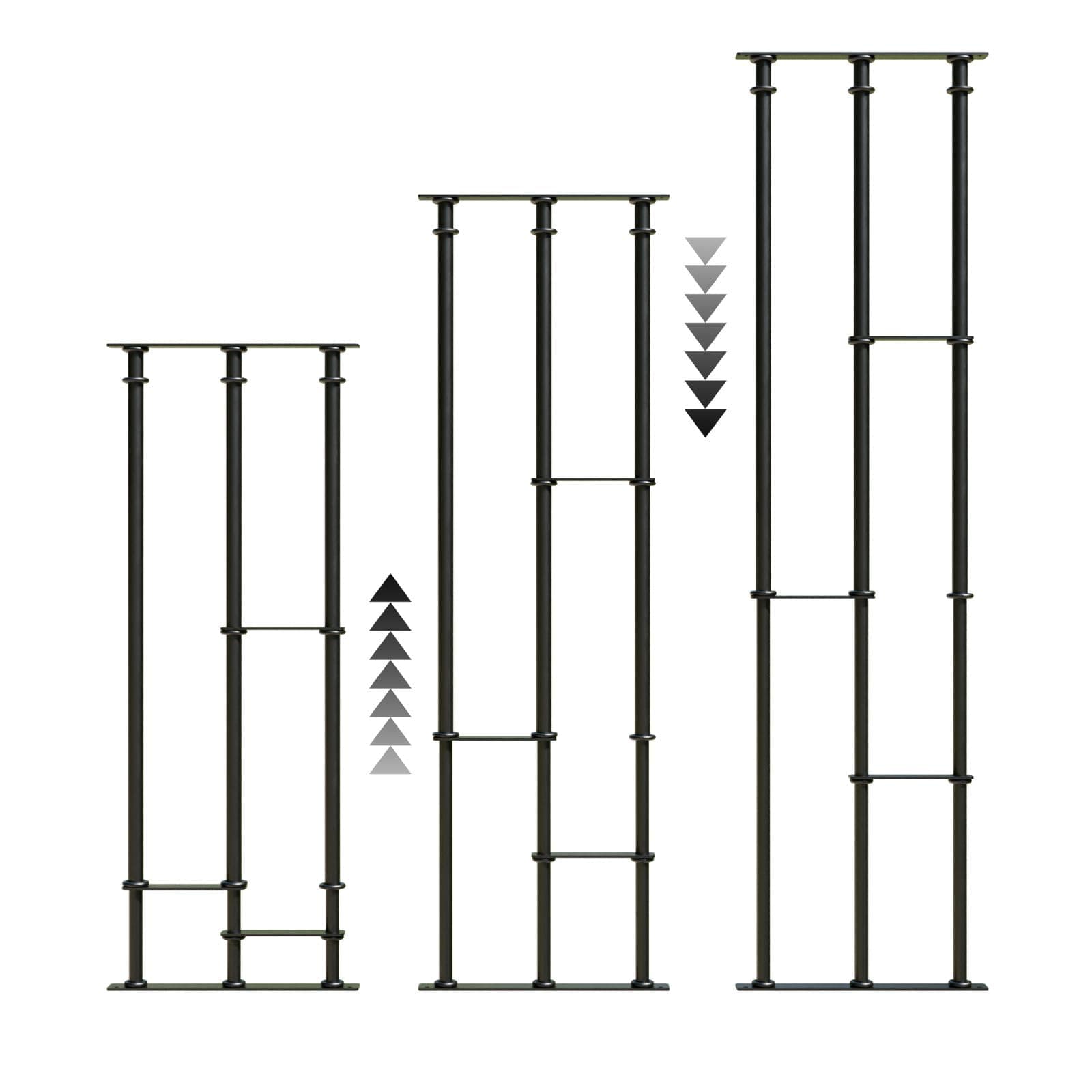 Window Bars - SWB | Adaptable Security Bars for Windows | Model A | Easy and Quick Installation | Adjustable Window protections | Modular System, Price is per 1 Module (Image Shows 3 modules).