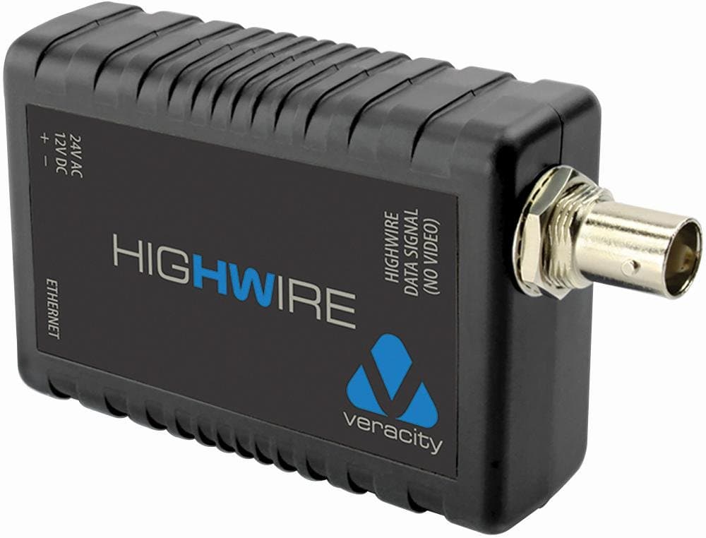 Veracity VHW-HW - HIGHWIRE ETHERNET OVER COAX - DEVICE (SINGLE UNIT)