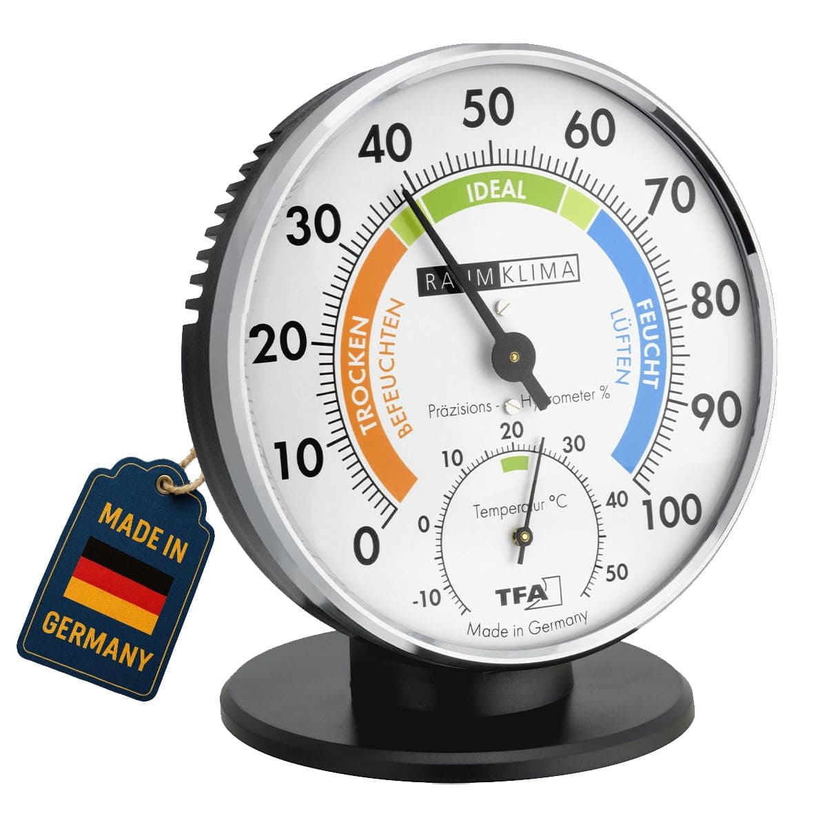 Dostmann 45.2033 Thermo-Hygrometer, Multi-colour, 0.8 x 13.5 x 3.8 cm