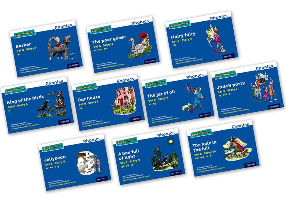 Read Write Inc. Phonics: Blue Set 6 Storybooks Mixed Pack of 10 Paperback – 7 July 2016