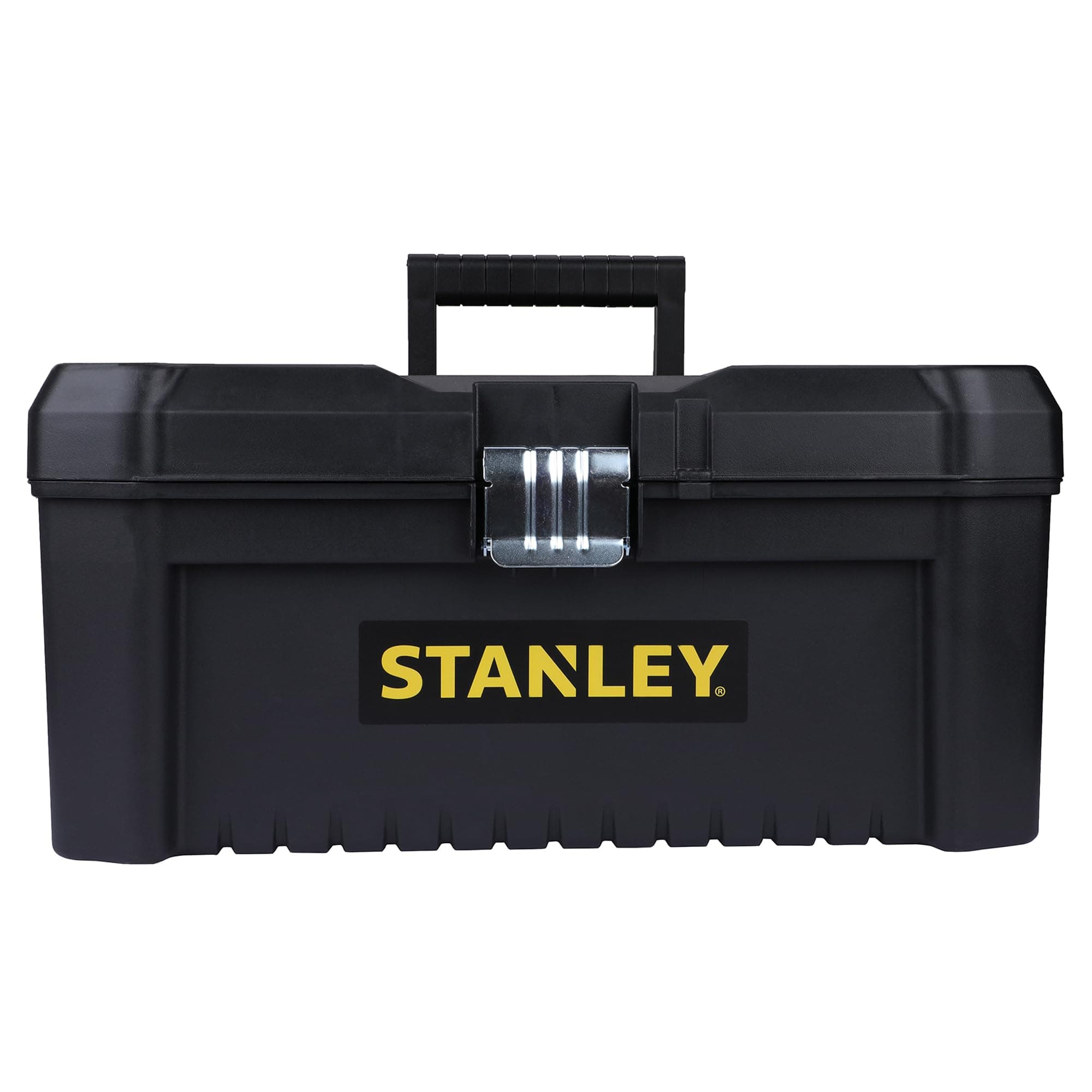 – Essential Tool Box (16in), Durable Storage Solution with Removable Tote Tray and Organisers, for Parts and Tools Storage, STST1-75518