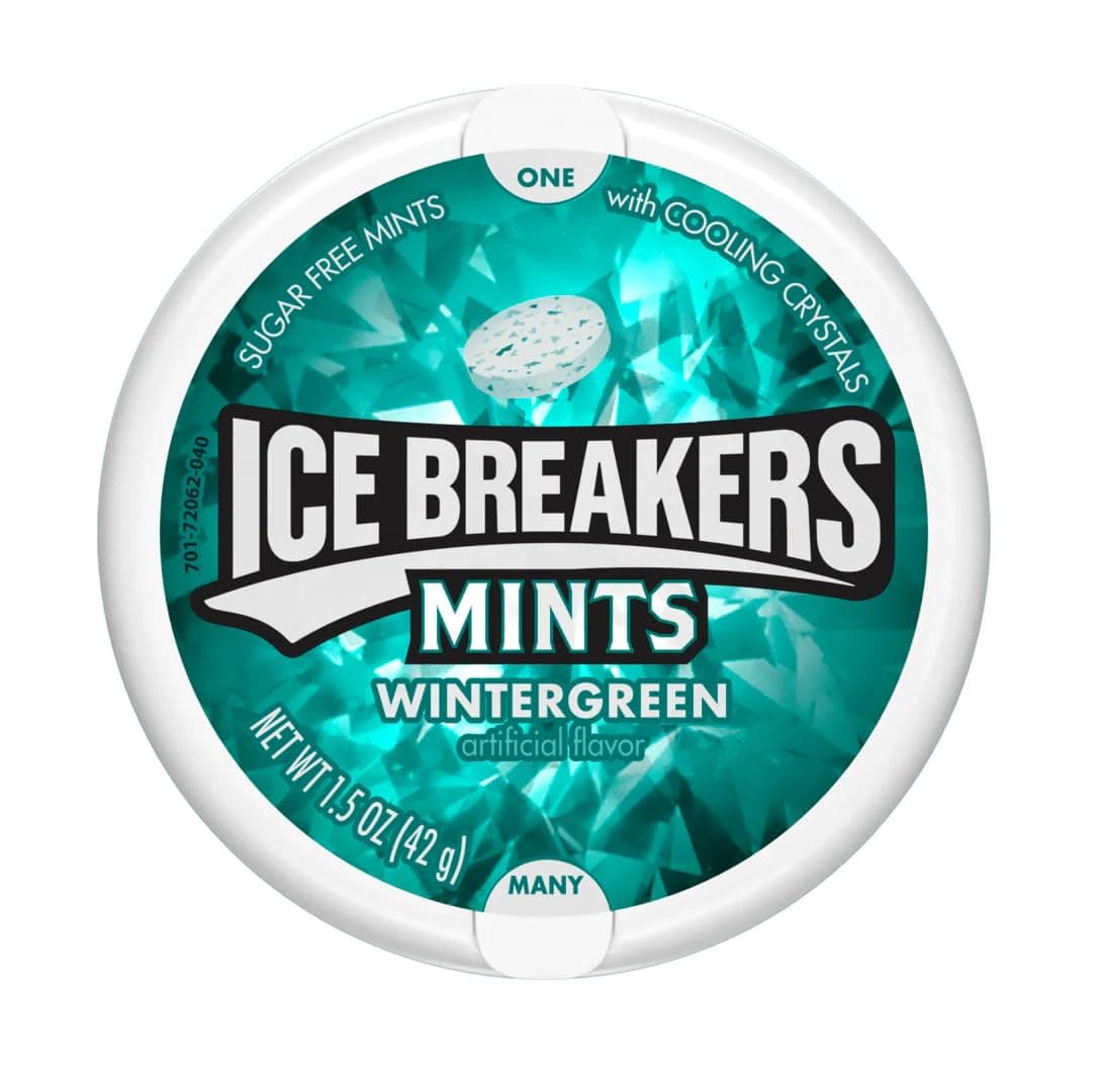 Wintergreen - Sugar Free Mints from USA - 42gm