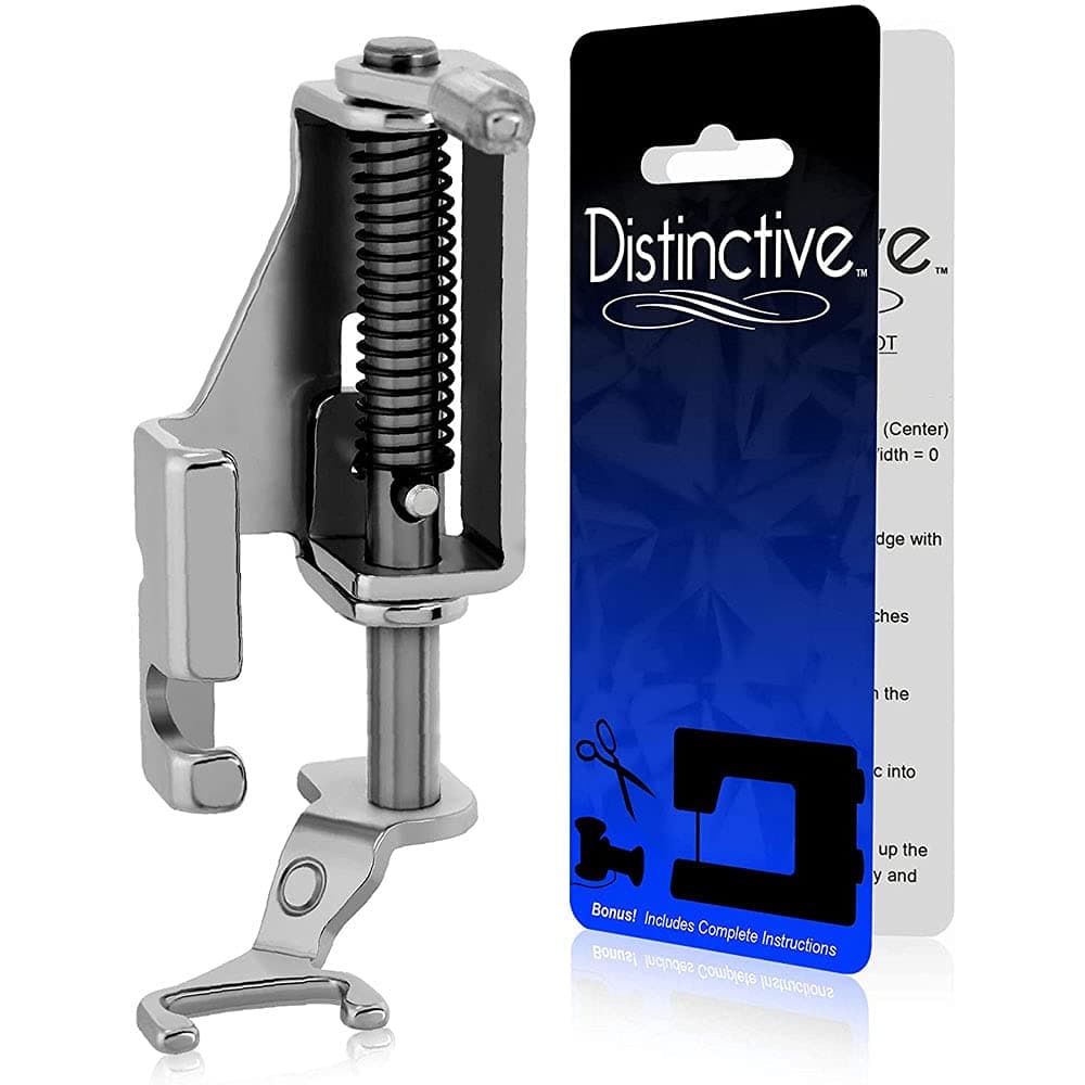 Metal Open Toe Free-Motion Darning Sewing Machine Presser Foot - Made in Japan - Fits All Low Shank Singer, Brother, Babylock, Euro-Pro, Janome, Kenmore, Juki, New Home, Elna and More!