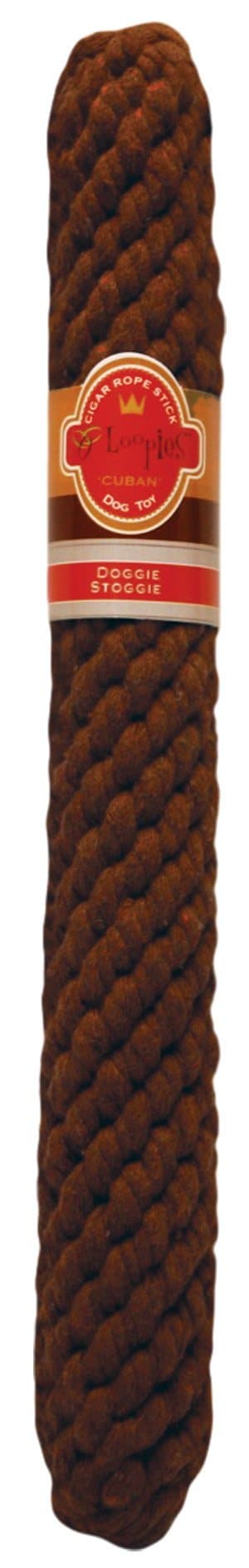 Loopies Doggie Stoggie Rope Fetch Stick