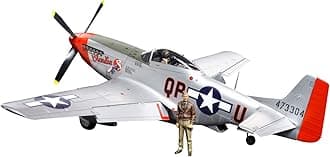 TM60322 P-51D MUSTANG Hobby Model Kit, Multicoloured, 318mm Length