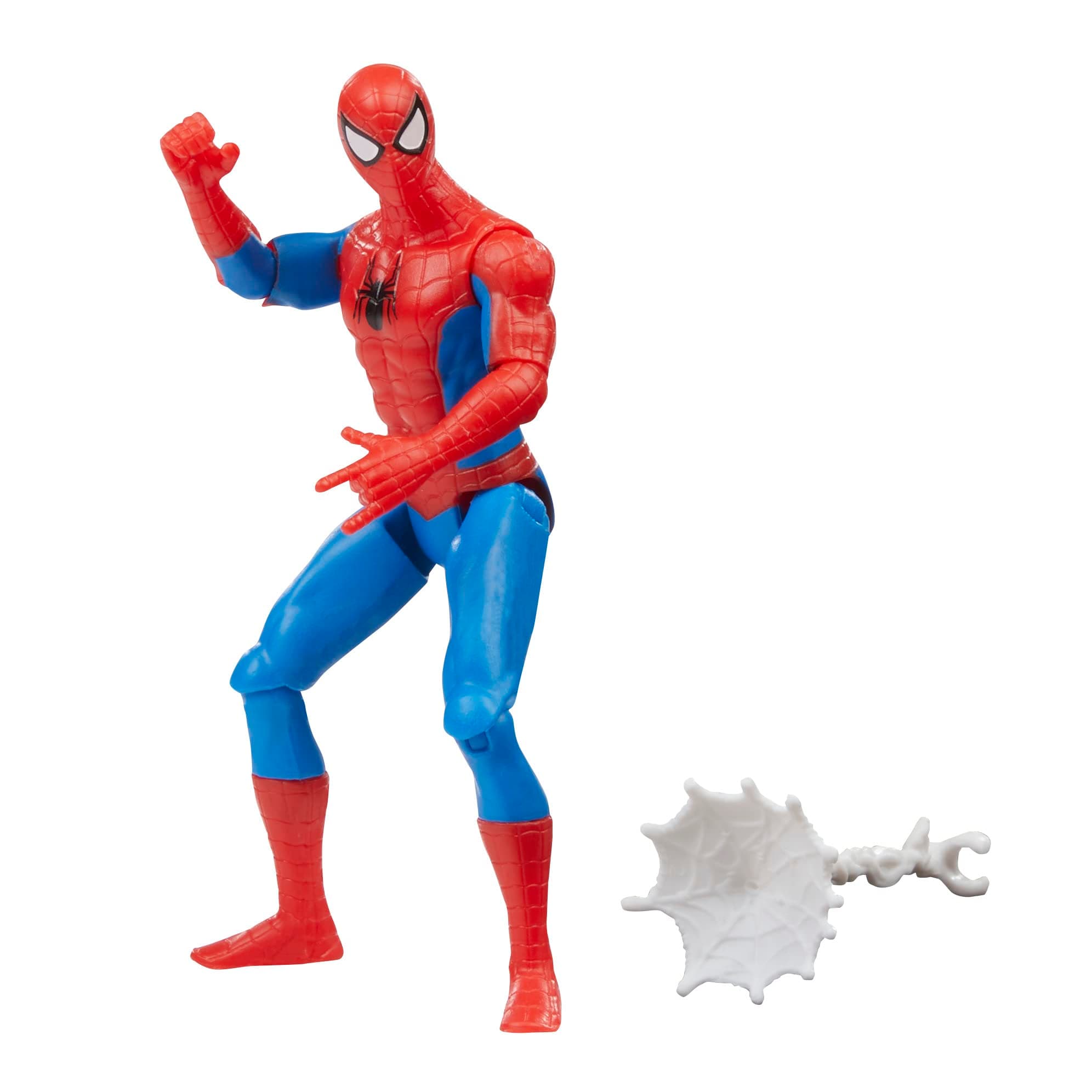 Hasbro Marvel Spider-Man Epic Hero Series Classic Spider-Man Action Figure, 4" (10 cm) Size, with Accessories, For Ages 4 and Up F6973 Authentic