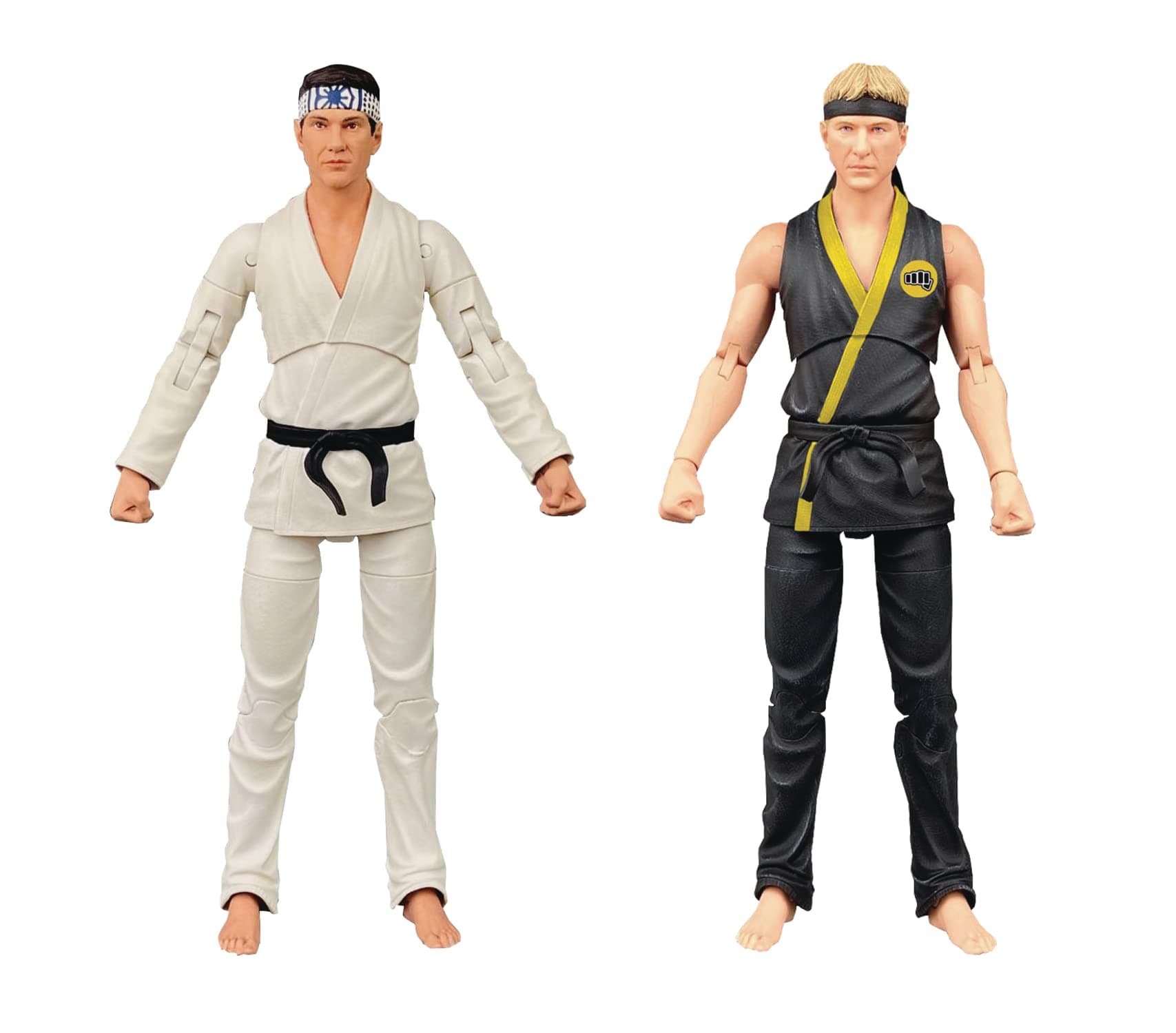 Diamond Select Cobra Kai pack 2 figurines All Valley Box Set 18 cm