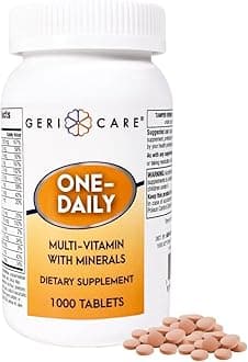 One-Daily Multivitamins with Minerals for Men & Women (1000 Tablets) High-Potency Multi-Vitamin & Multimineral Dietary Supplement for Immunity, Energy| Complete Daily Nutritional Support