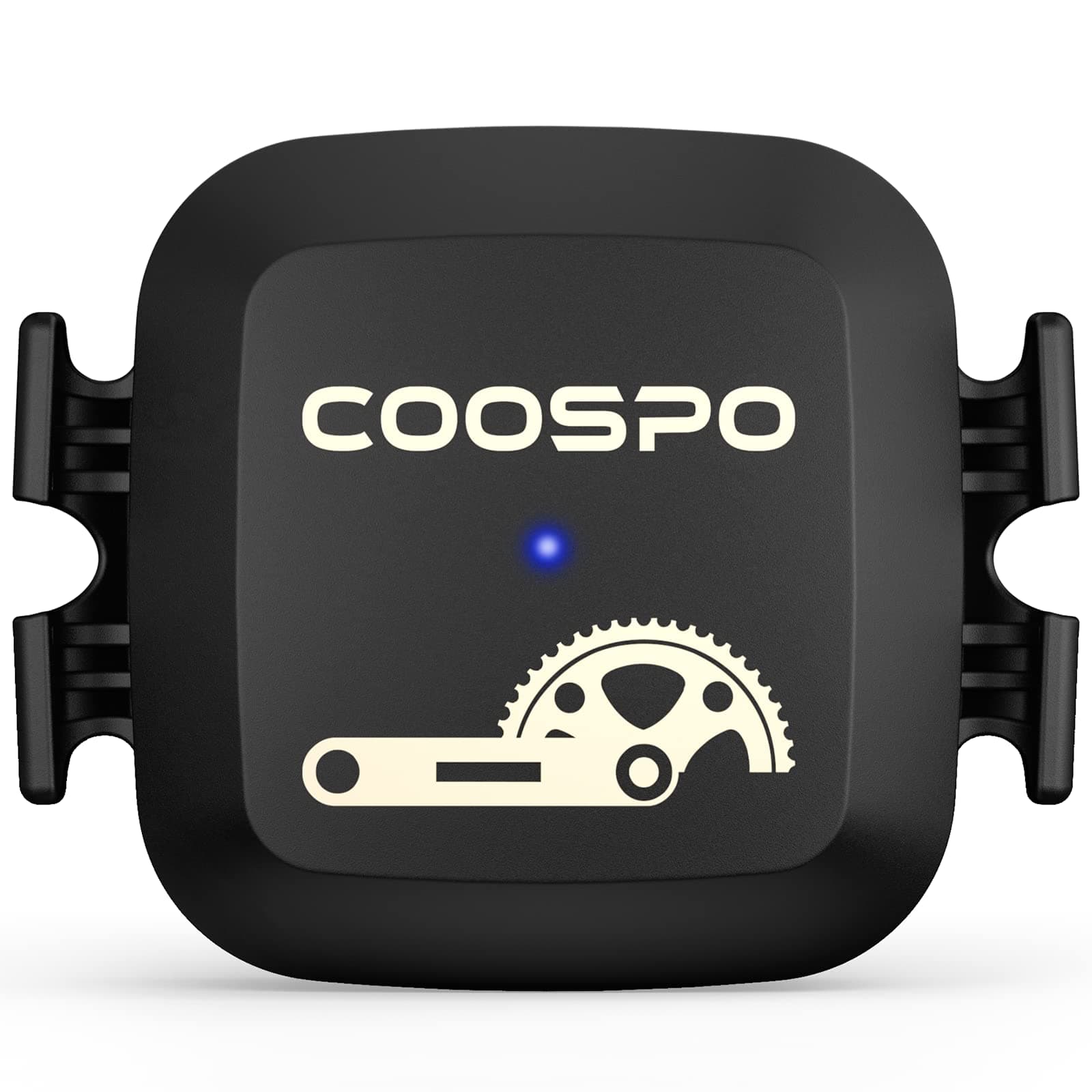 CooSpo Cadence/Speed Sensor with Bluetooth & ANT+, Dynamic-tracking Cadence Sensor for GPS bike computers Sport Watches, Cycling RPM Sensor Compatible with Peloton Zwift Openrider Rouvy