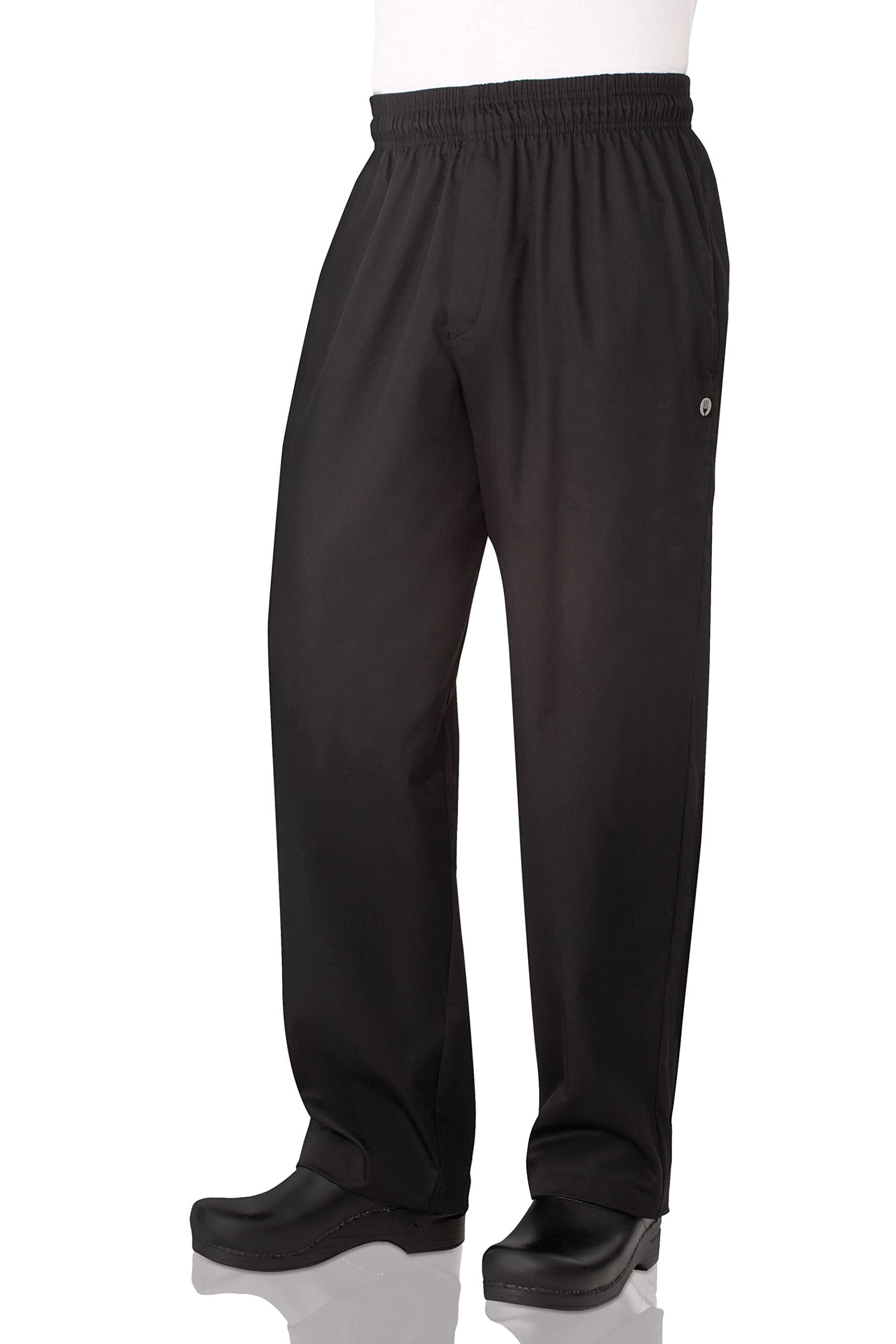 Men's Essential Baggy Zip-Fly Chef Pants