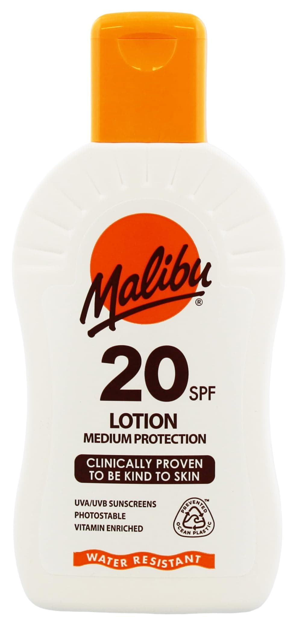 Malibu Protective Sun Lotion Spf20,200ml