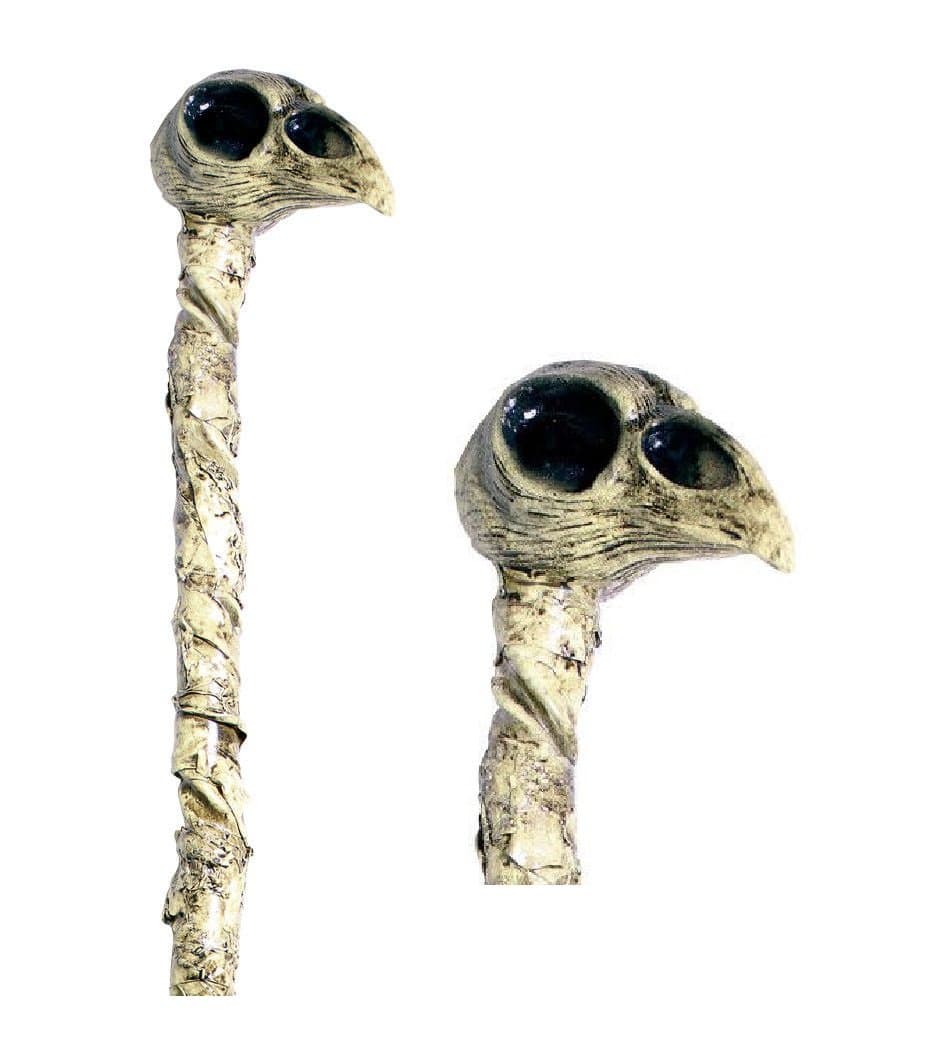 Plague Doctor Crow Skull Cane