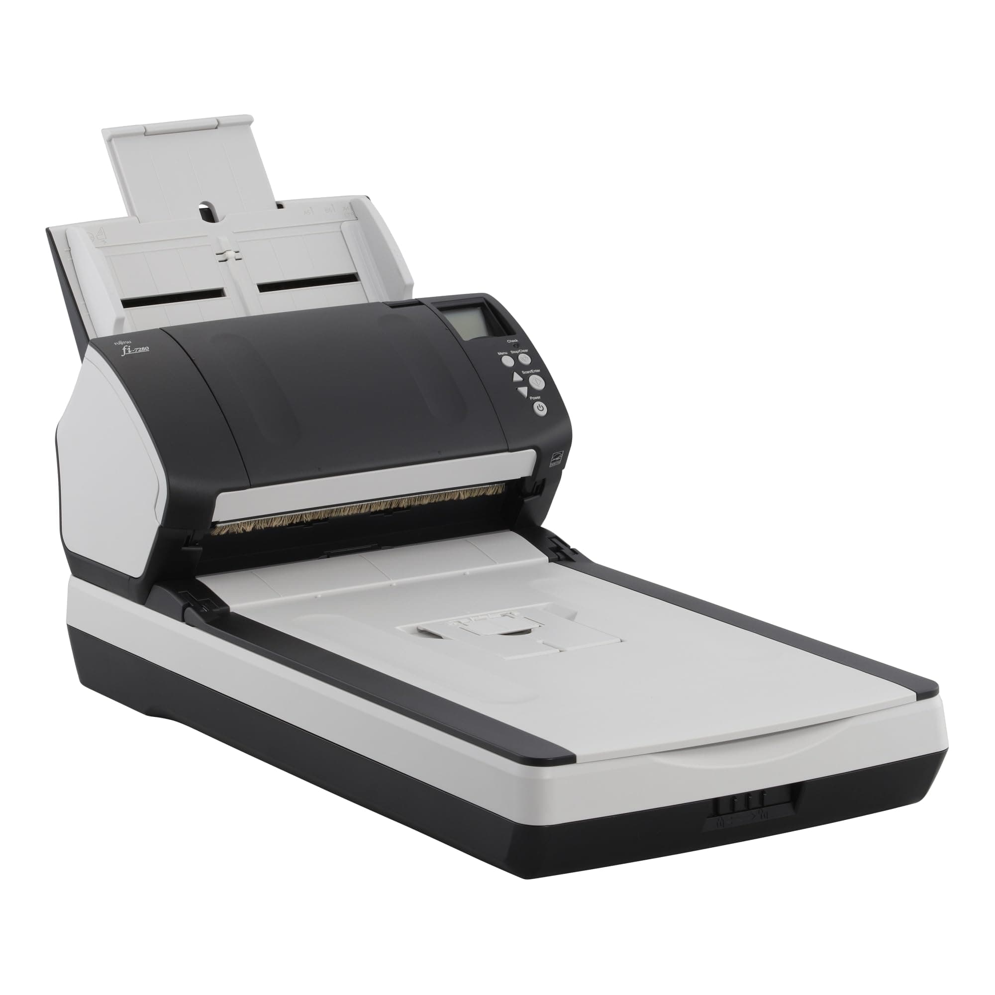 Fujitsu fi-7280 - Document scanner - Duplex - 8.5 in x 14 in - 600 dpi x 600 dpi - up to 80 ppm (mono) / up to 80 ppm (color) - ADF (80 sheets) - up to 6000 scans per day - USB 3.0