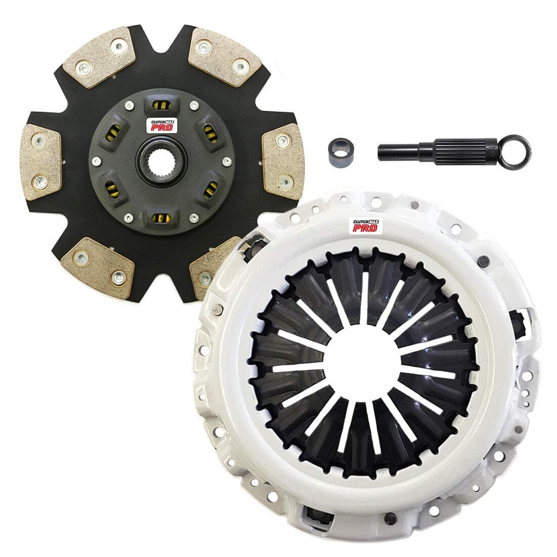 ClutchMaxPRO Performance Stage 3 Clutch Kit Compatible with 2007 2008 Infiniti G35 2008-2013 G37 2014-2015 Q60 2007 2008 Nissan 350Z 2009-2020 370Z VQ35DE VQ35HR VQ37VHR (CP06082HDC-ST3)