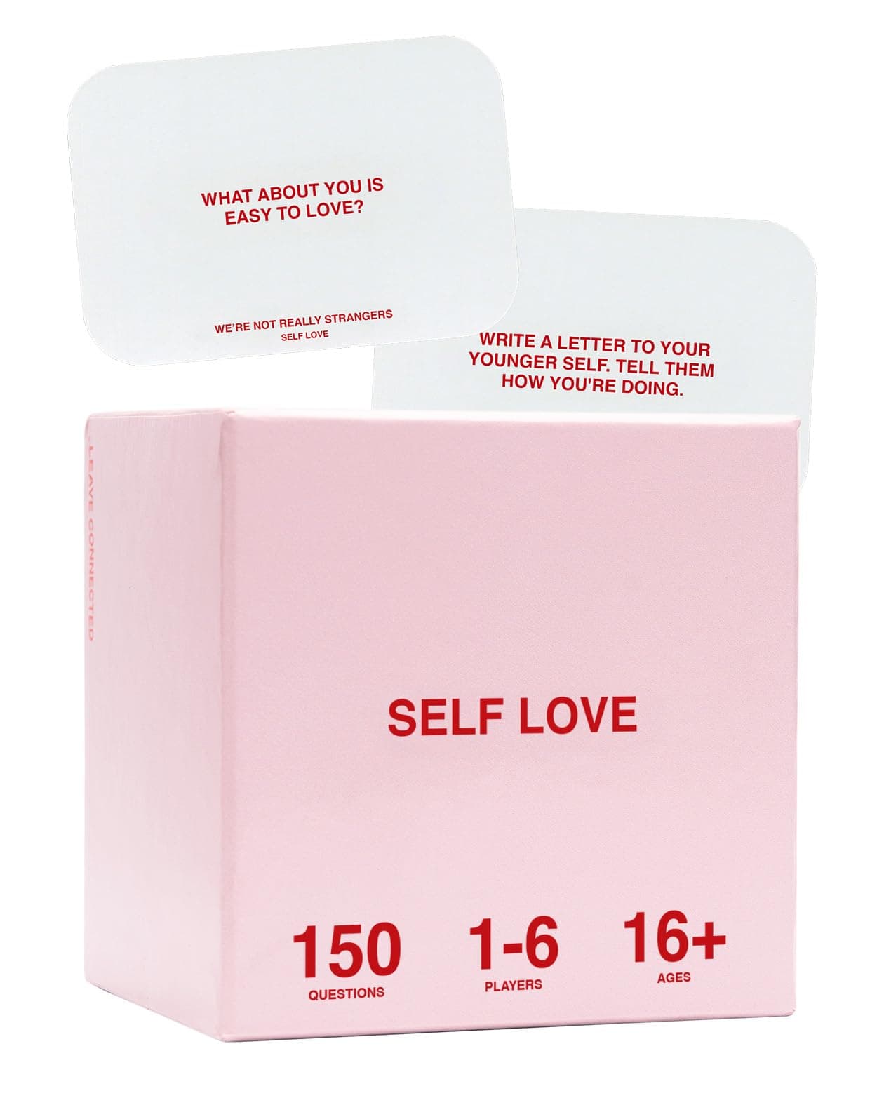We're Not Really Strangers Self Love Edition Card Game, A Self Knowledgement Game for Singles, Couples, Adults, Teenagers, Game Nights, Ages 15+, 1-6 Players