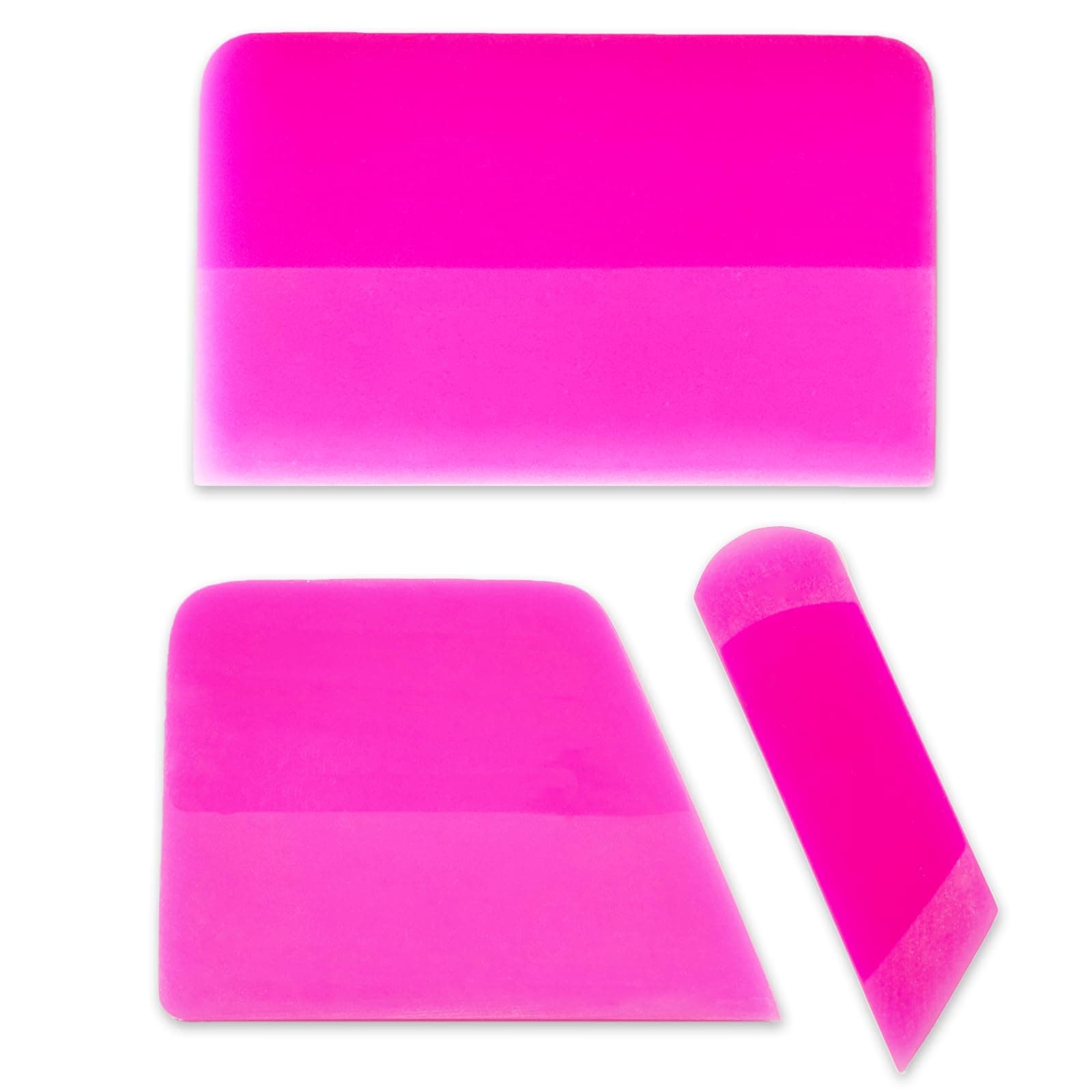 PPF Tools 3 in 1 Soft TPU PPF Squeegee Kit Anti-Scratch Tint Squeegee for Paint Protection Film Application