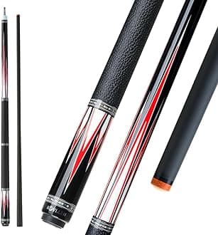KONLLEN Carbon Fiber Pool Cue Stick Low Deflection Hand-Made Inlay Billiard Cue Ultra-Smooth Professional Feeling Billiard Pool Cue Sticks for Adults