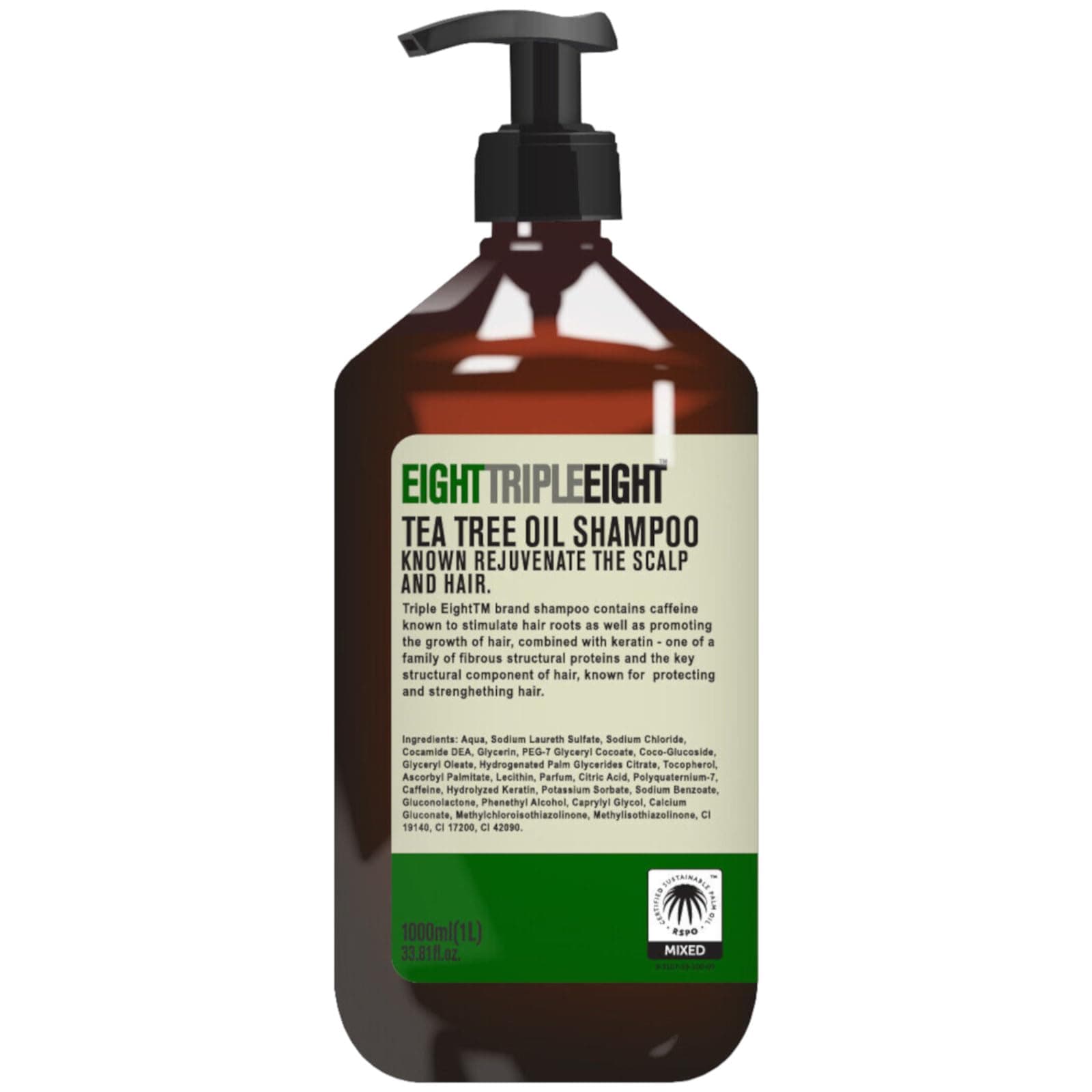 Tea Tree Oil Shampoo 1L - XXL Size