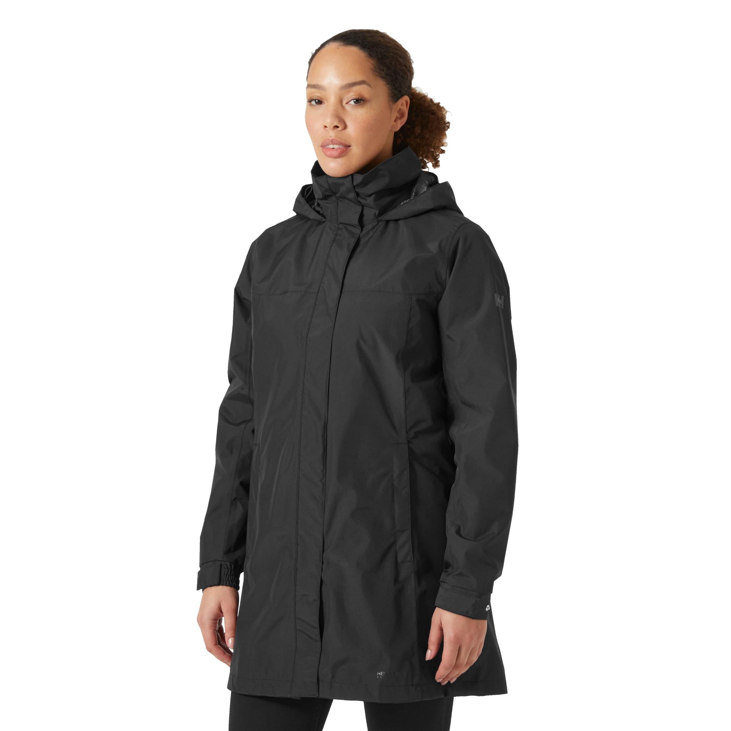 (Large, Black) - Helly Hansen Women's Aden Long Jacket