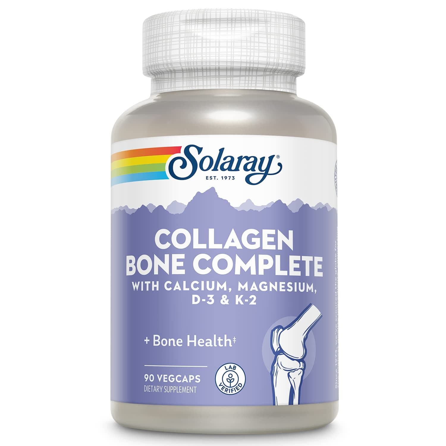 SOLARAY Collagen Complete Advanced Bone Matrix Formula - 90 Veg Caps