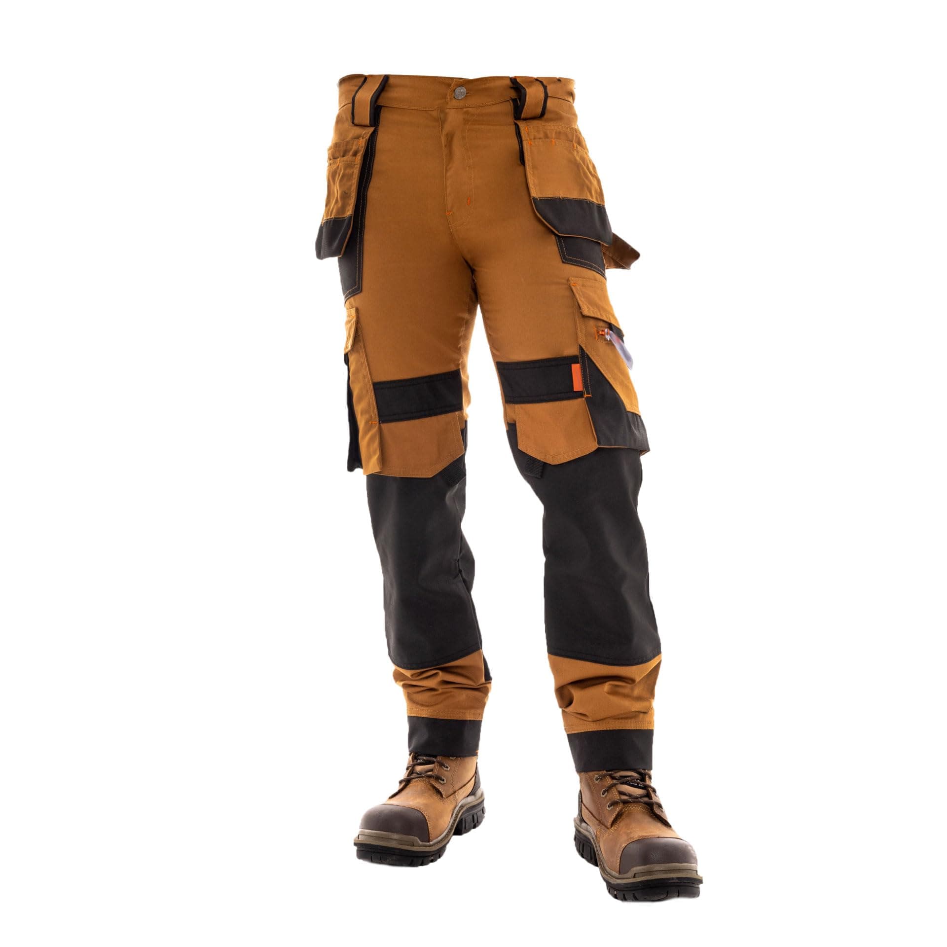 Juicy Trendz Mens Work Trousers - Work Pants with Multiple Tools Holder Pockets, Cargo Style Workwear for Construction and Gardening