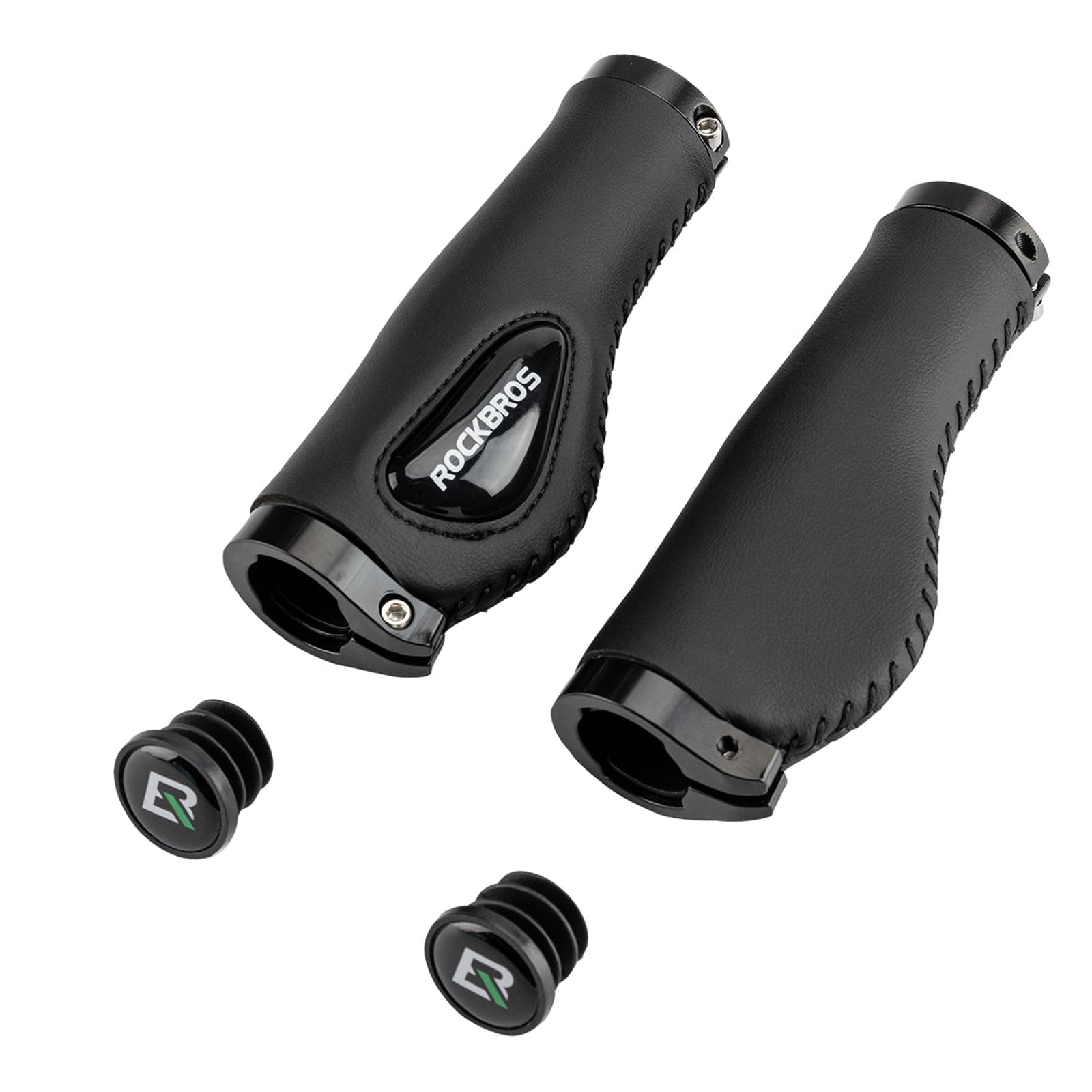 Handlebars Grips Handlebar Ergonomic Handle Grips Lock-On for 22.2mm MTB, Road Bike, Trekking, E-Bike, City
