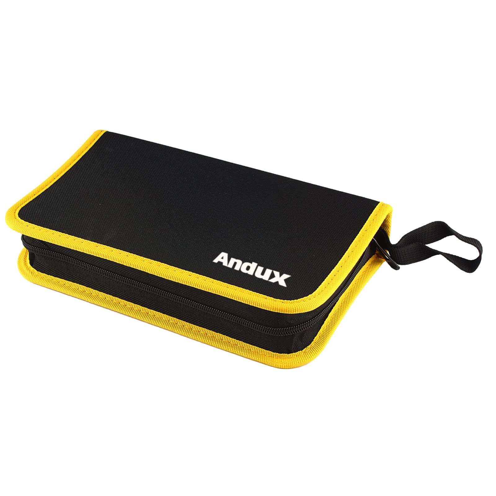 Andux Tool Kits Organize Storage Pouch Tool Case with Zipper WJSNB-02 (Yellow,S)