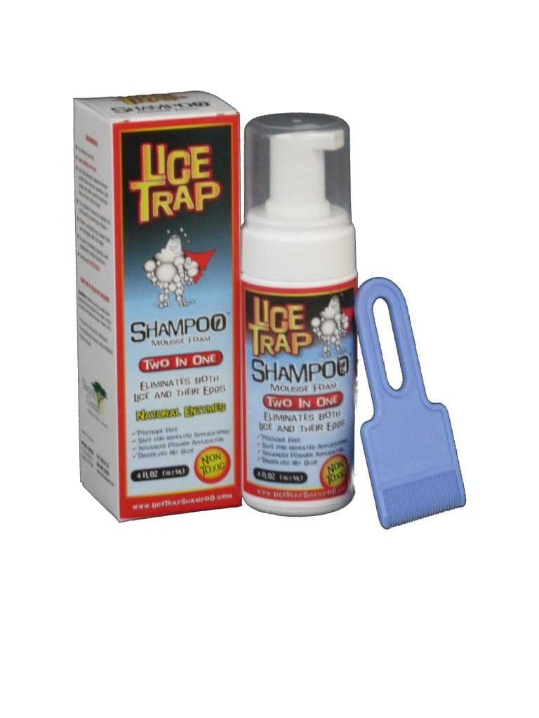 Lice Trap Shampoo - 4 oz Foam Lice/Nit Remover