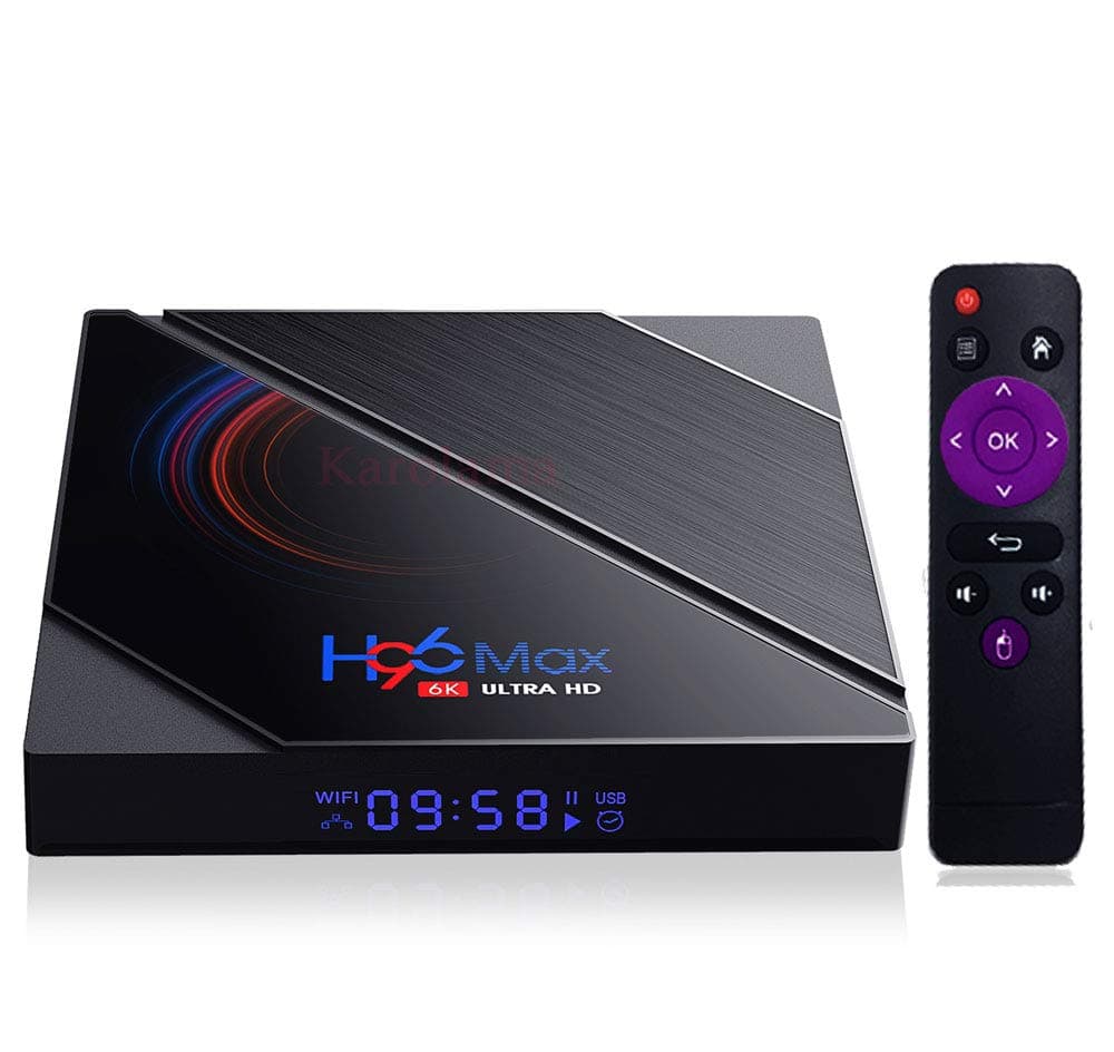 HK1 Box 4GB RAM 64GB ROM Android 12.0 H618 Quad Core CPU Support Dual WiFi 2.4G+5G/4K/3D BT 5.0