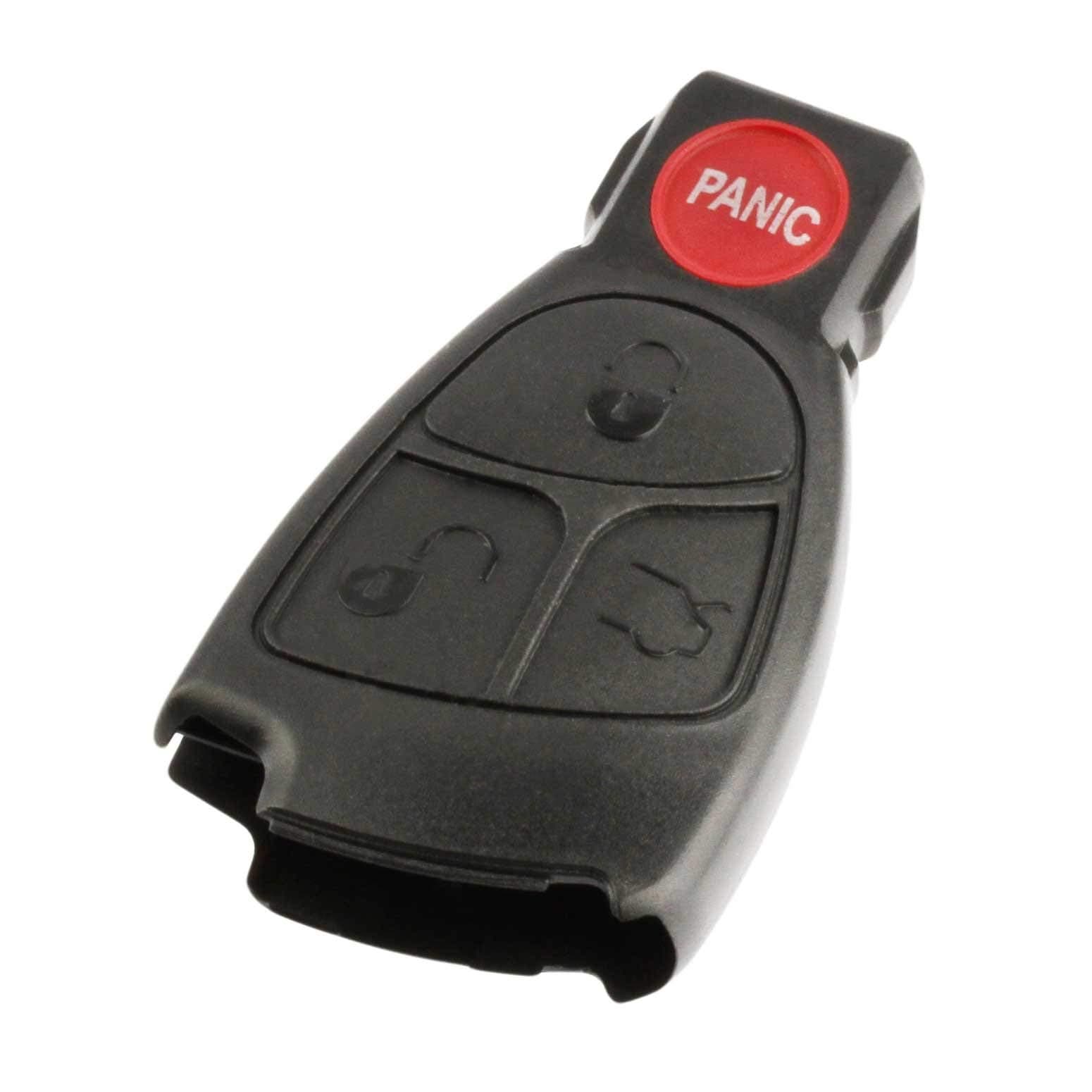 Key Fob Keyless Entry Remote & Case - Fits C, E, G, SLK & AMG Classes
