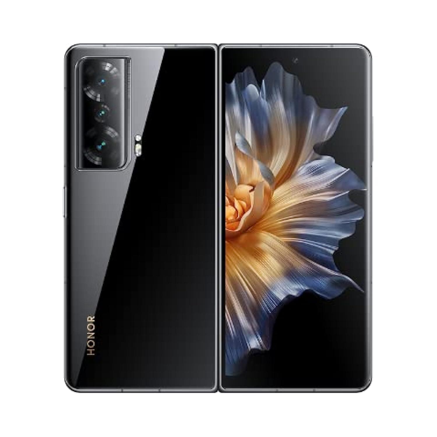 Honor Magic Vs Dual-SIM 512GB ROM + 12GB RAM (Only GSM | No CDMA) Factory Unlocked 5G Smartphone (Black) - International Version