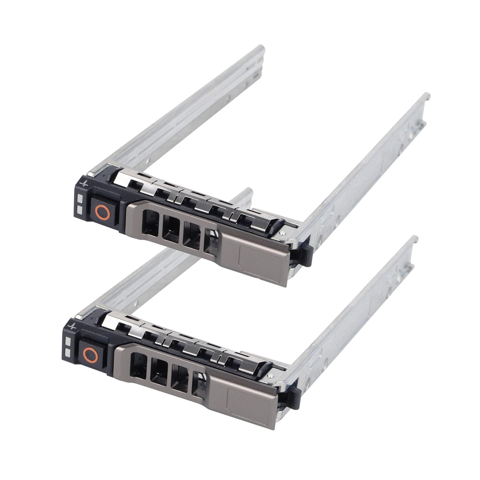 Hard Drive Tray Caddy 2.5 SSD Bracket G176J Hard Drive Bracket Compatible with Dell PowerEdge R410 R610 R710 R620 R720 T320 T420 R630 R730 T440 T640, 2 Pack