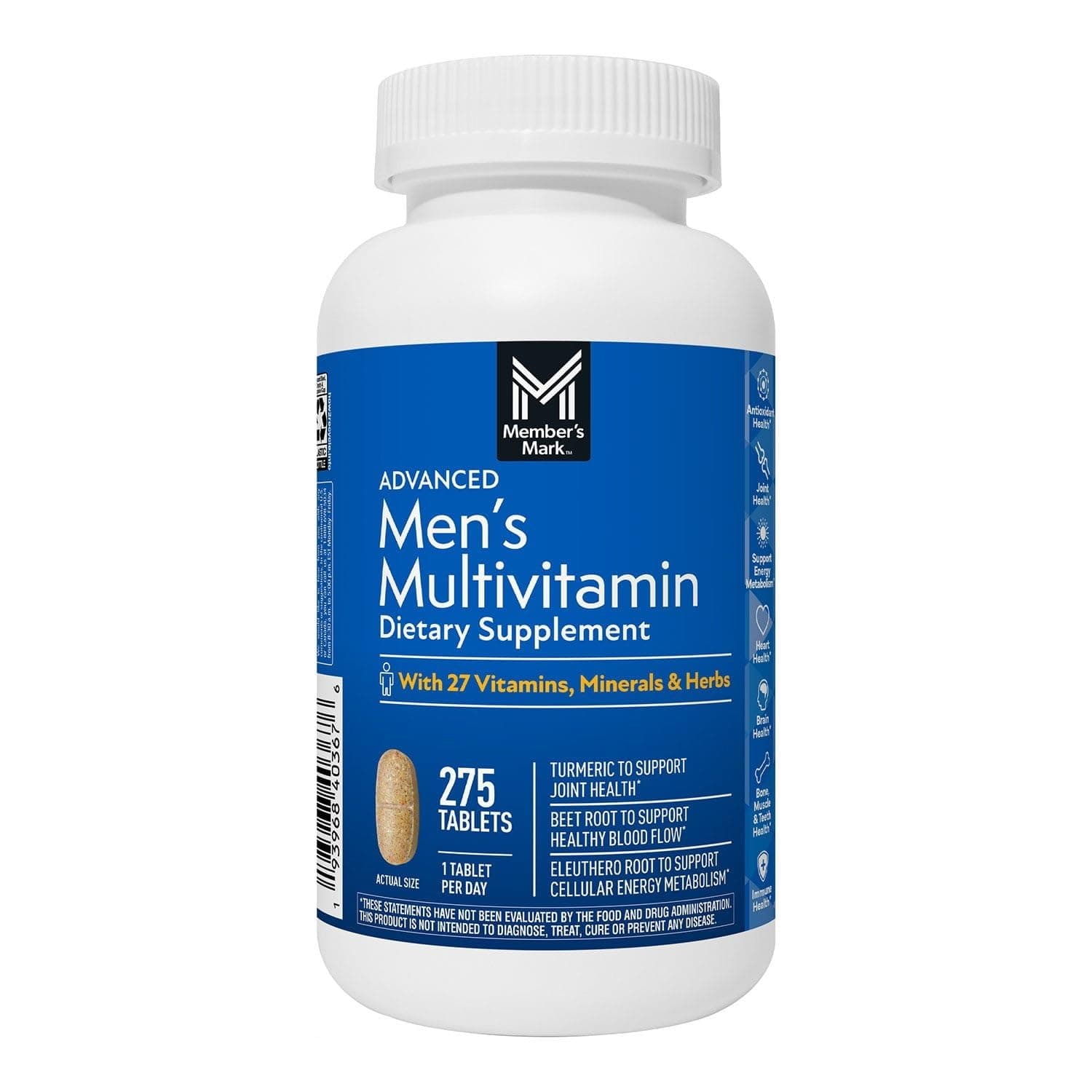 Members Mark Men's Daily Multivitamin (275 Count)