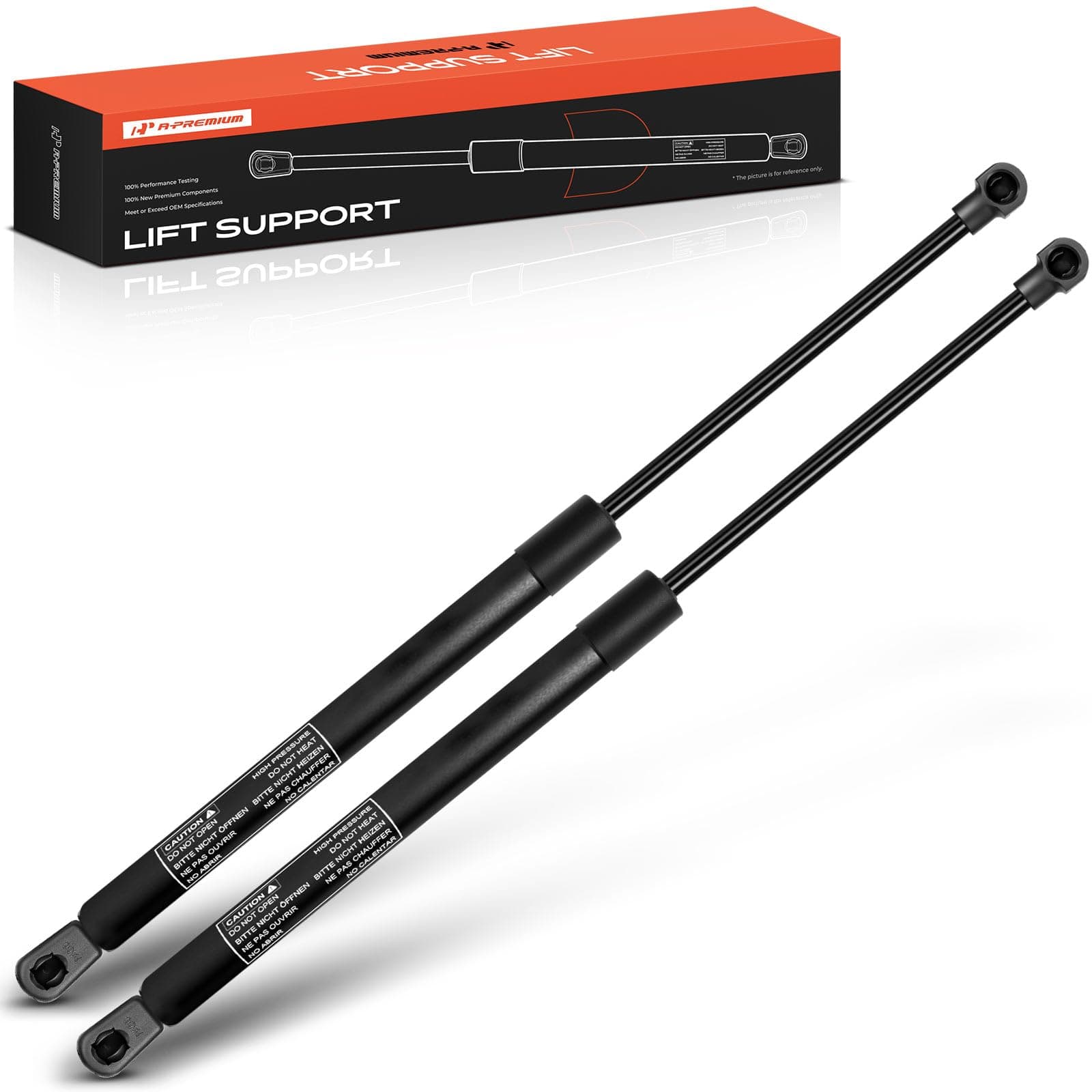 A-Premium Tailgate Rear Trunk Lift Supports Shock Struts Replacement for Volvo XC90 2003-2014 2-PC Set
