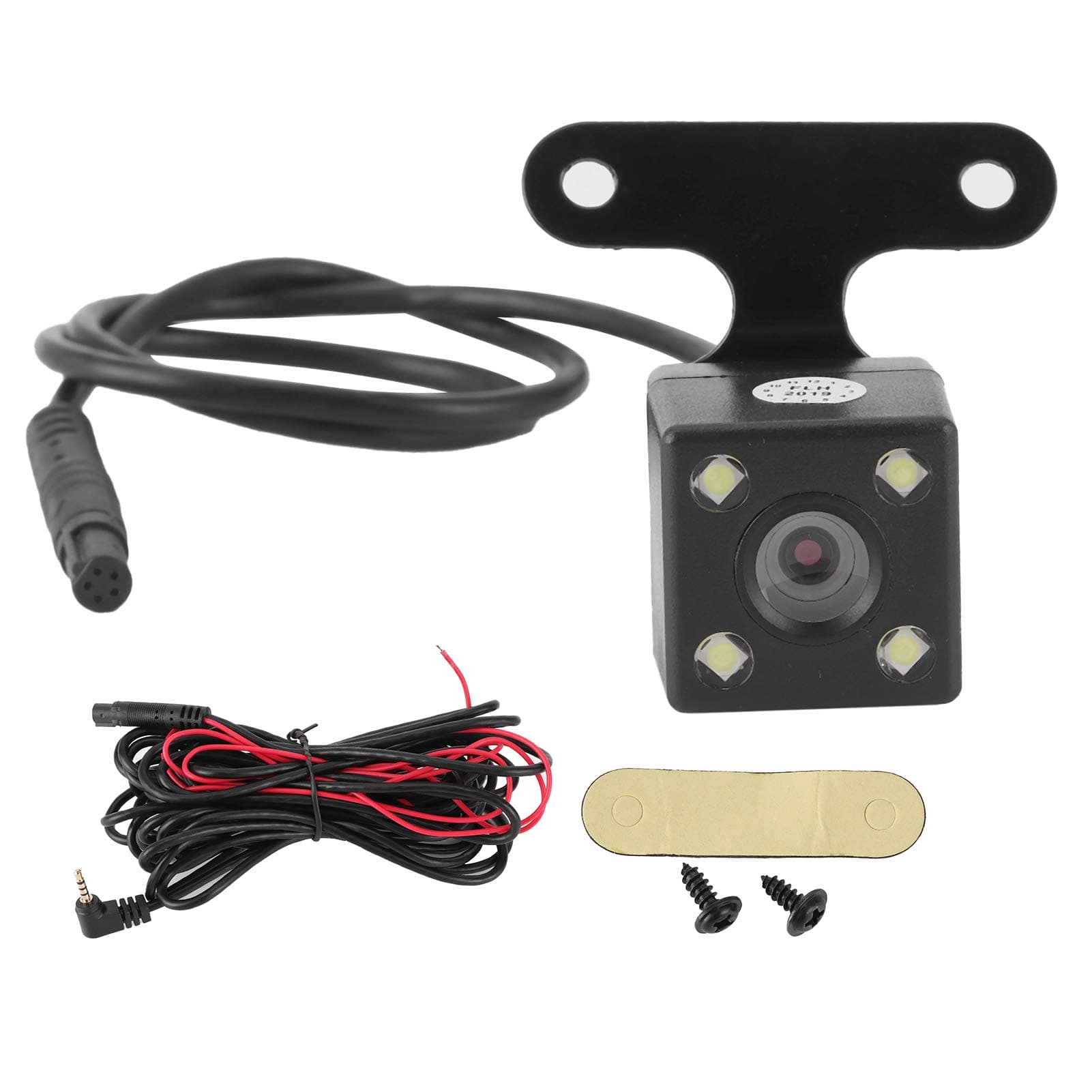 Car Backup Camera, Universal 5 Pin 12V Wide Angle Car Reversing Camera for Trucks SUVs RVs Caravan