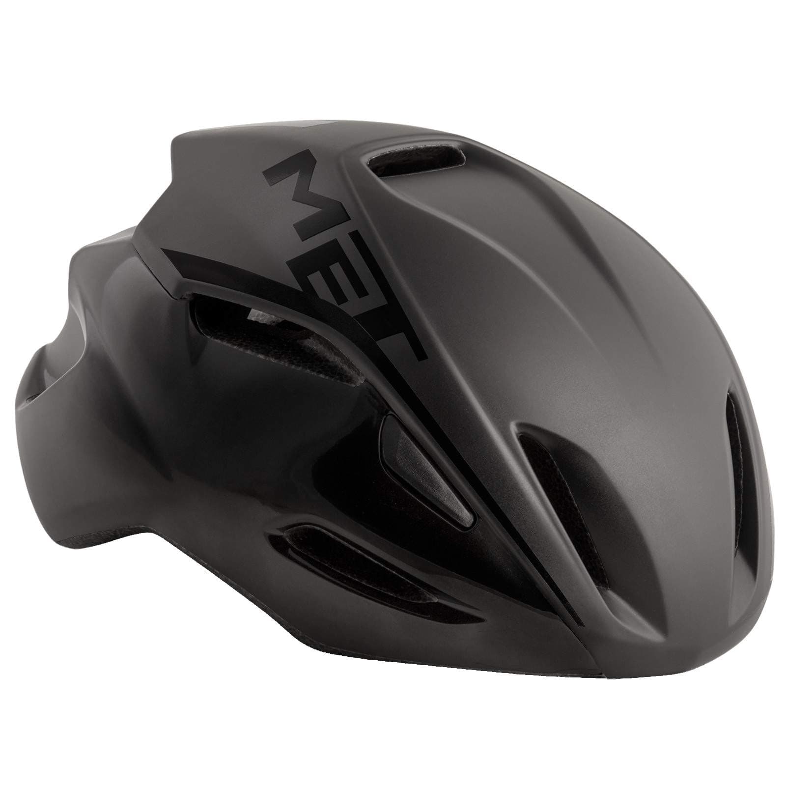 MET MANTA BLACK ROAD CYCLE HELMET