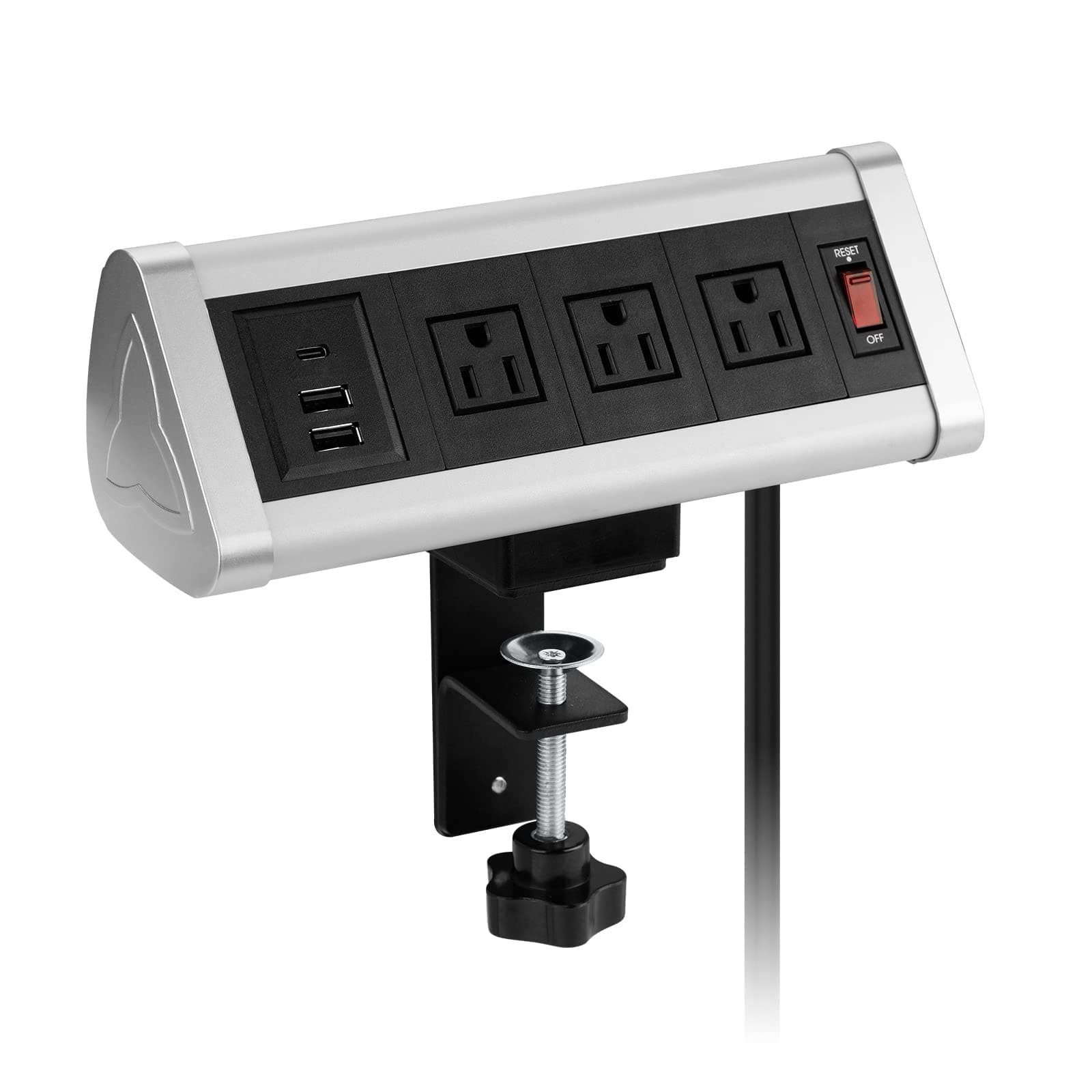4 AC Outlets & 2 USB Ports