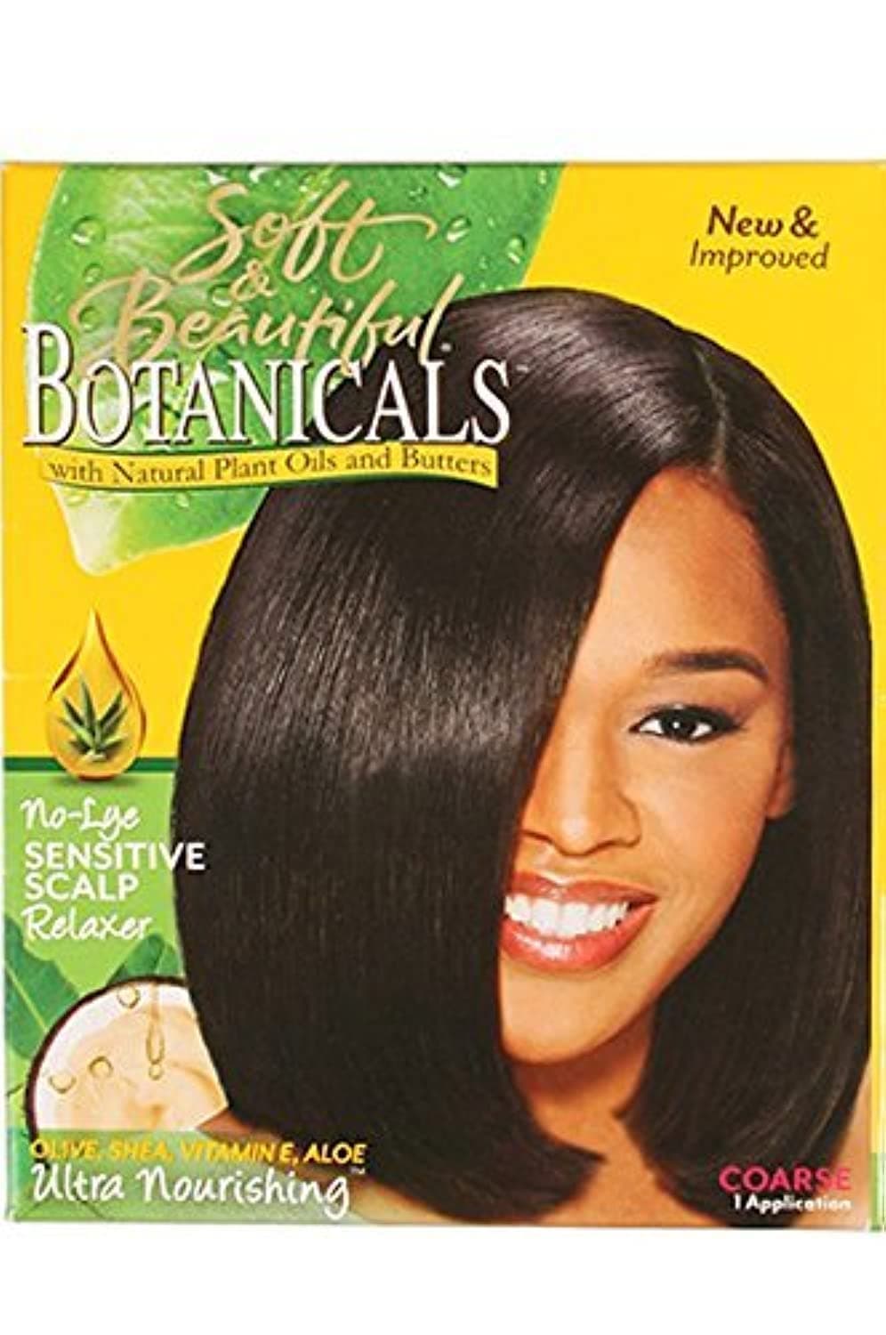 Botanicals No-Lye Sensitive Scalp Relaxer Coarse 1 application
