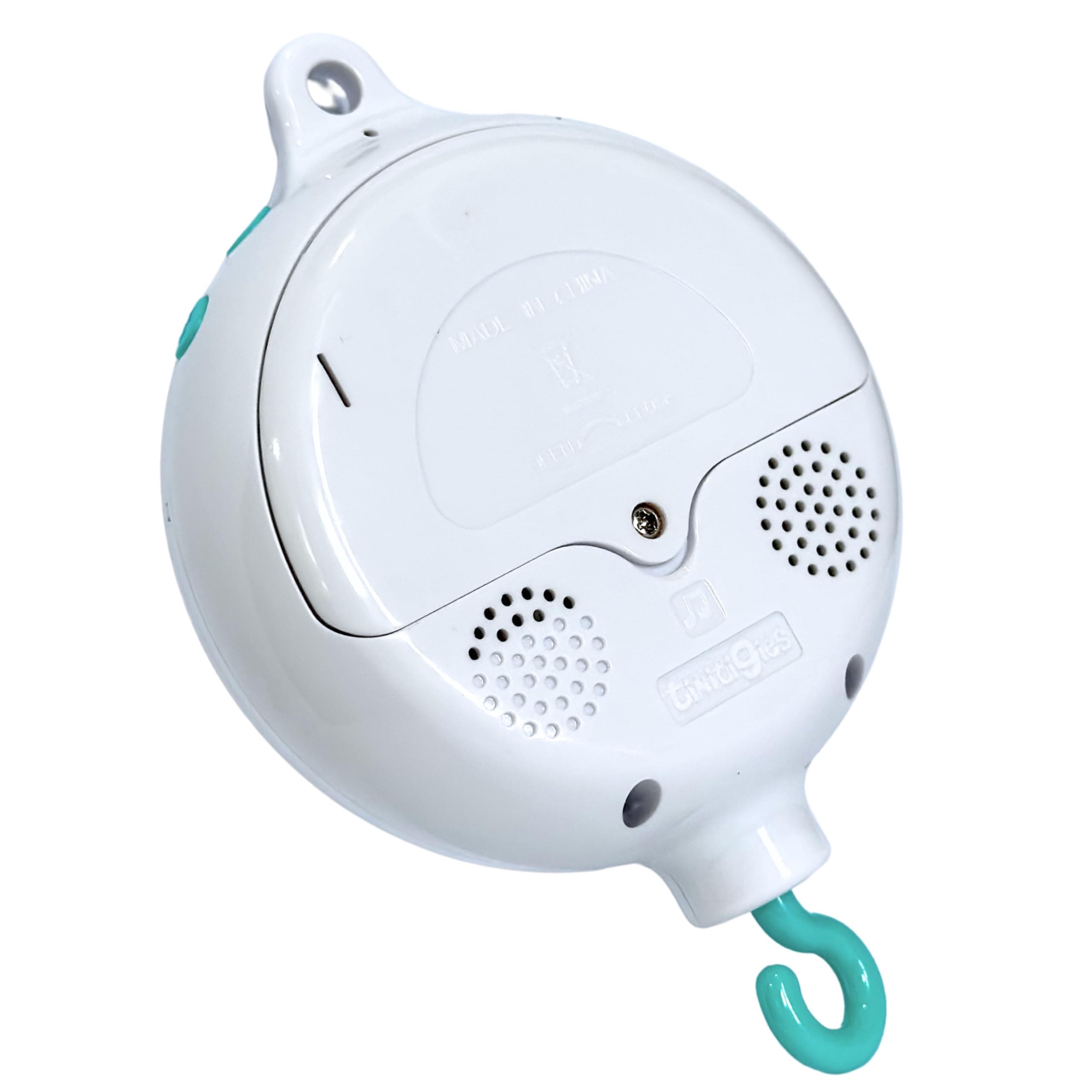 Crib Mobile Motor - Baby Mobile Spinner Box with 3 Modes (Turn & Music, Turn Only, Music Only) Plays 12 Piano Lullabies (30 Min Auto Off) - Holder for DIY Clamp Mobile