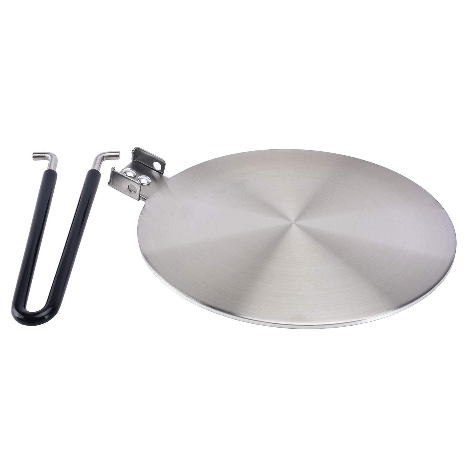 Heat Diffuser Stainless Steel Induction Adapter Plate Coffee Milk Cookware Induction Hob Heat Cooking Diffuser for Electric Stove 7.5inch