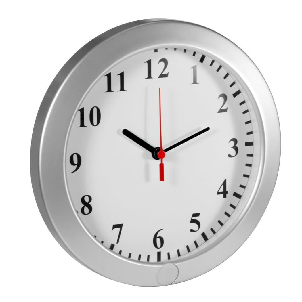 Technaxx Video Wall Clock HD Surveillance Camera (1280 x 720 Pixels, SD Card Slot), white, 4218