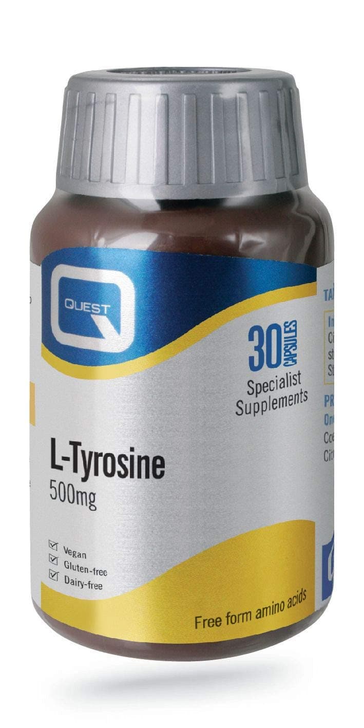 Quest L-tyrosine 500mg - 30 Capsules