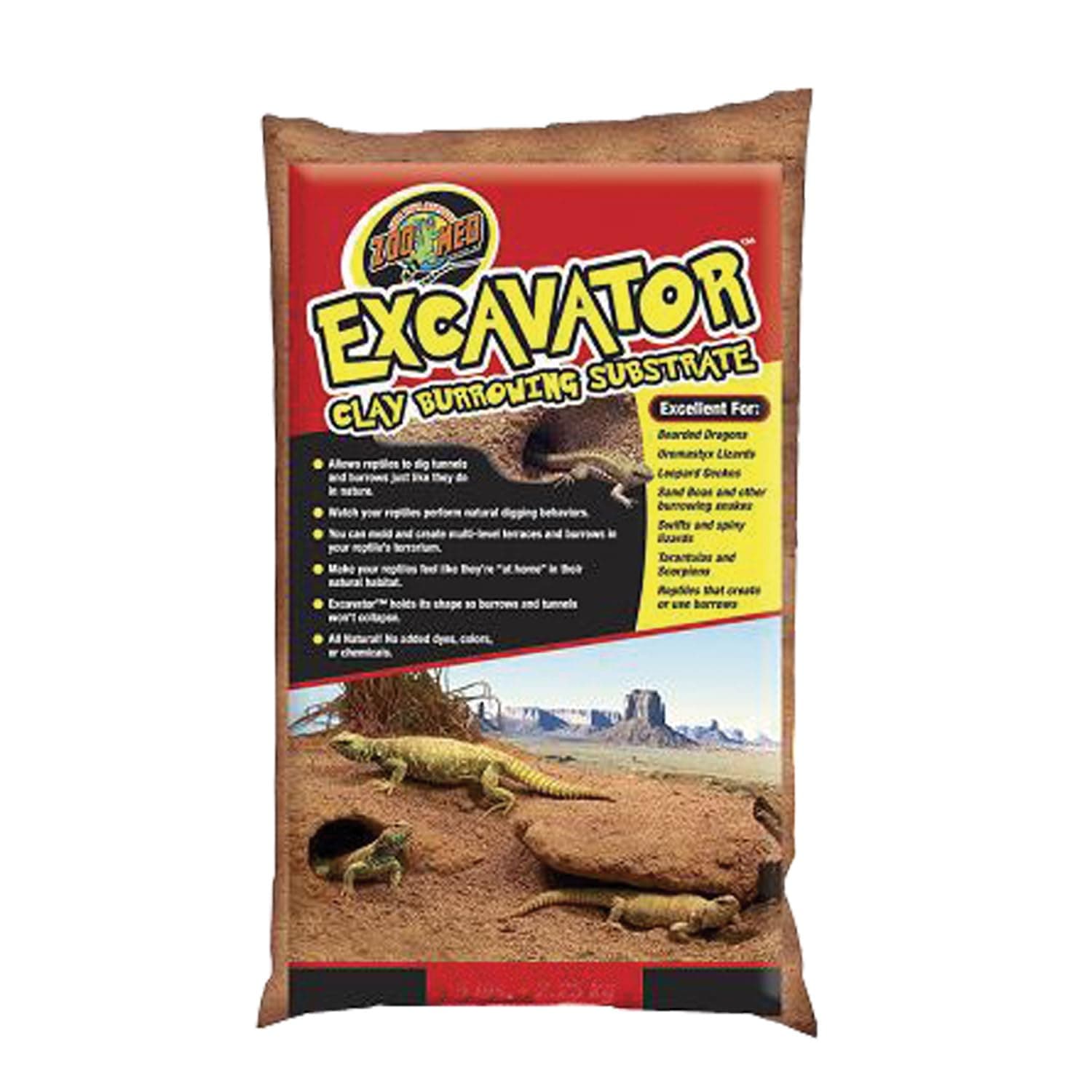 Excavator Clay Burrowing Substrate, 10 Pounds
