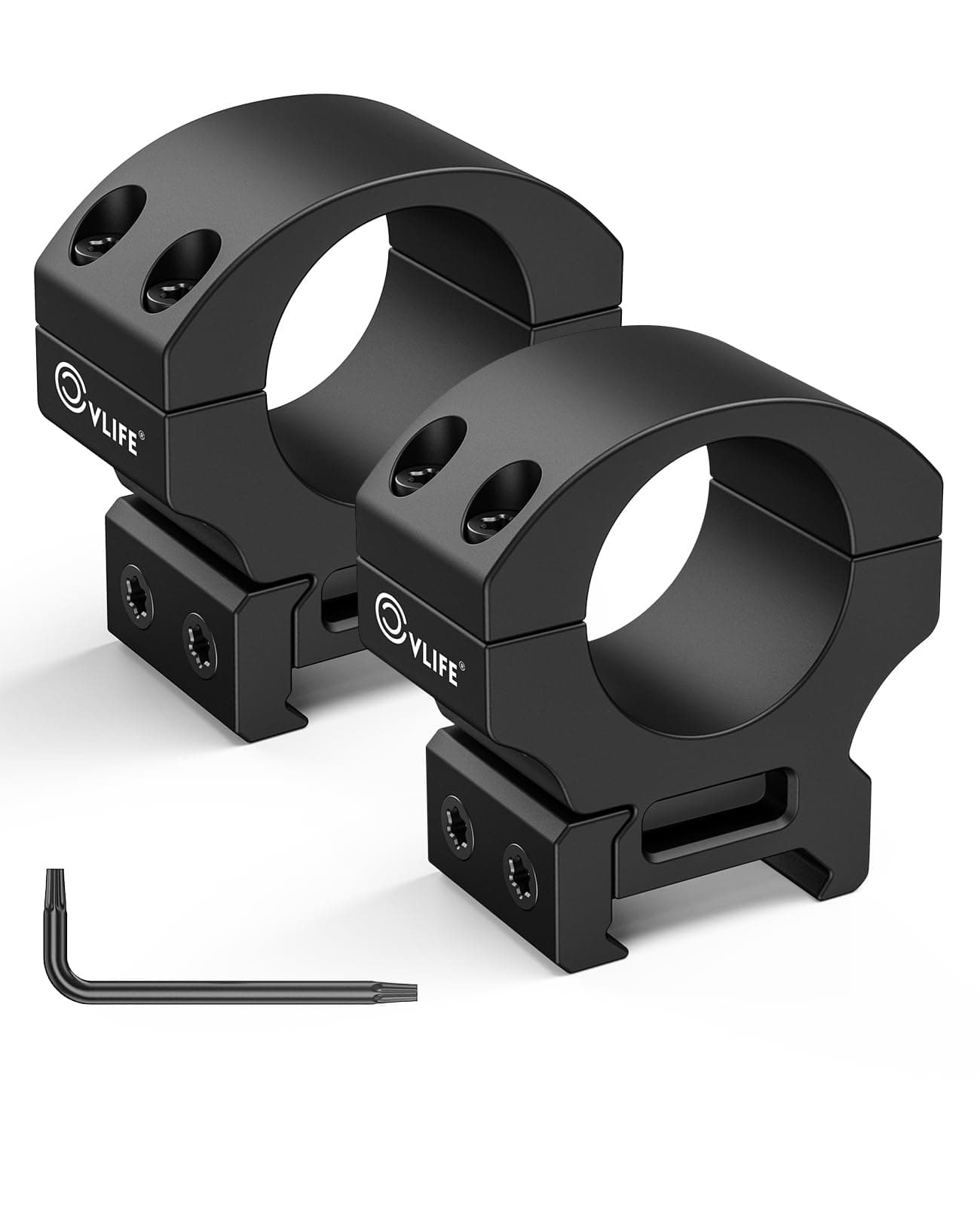 Precision 1 Inch Scope Rings Scope Mount - 2 Pieces