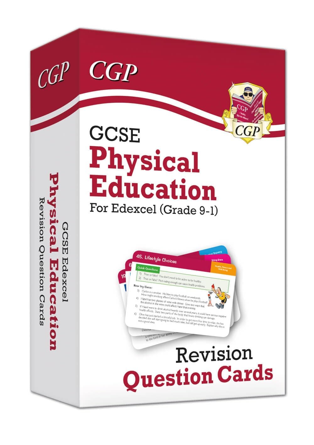 Coordination Group Publications Ltd (CGP) GCSE Physical Education Edexcel Revision Question Cards