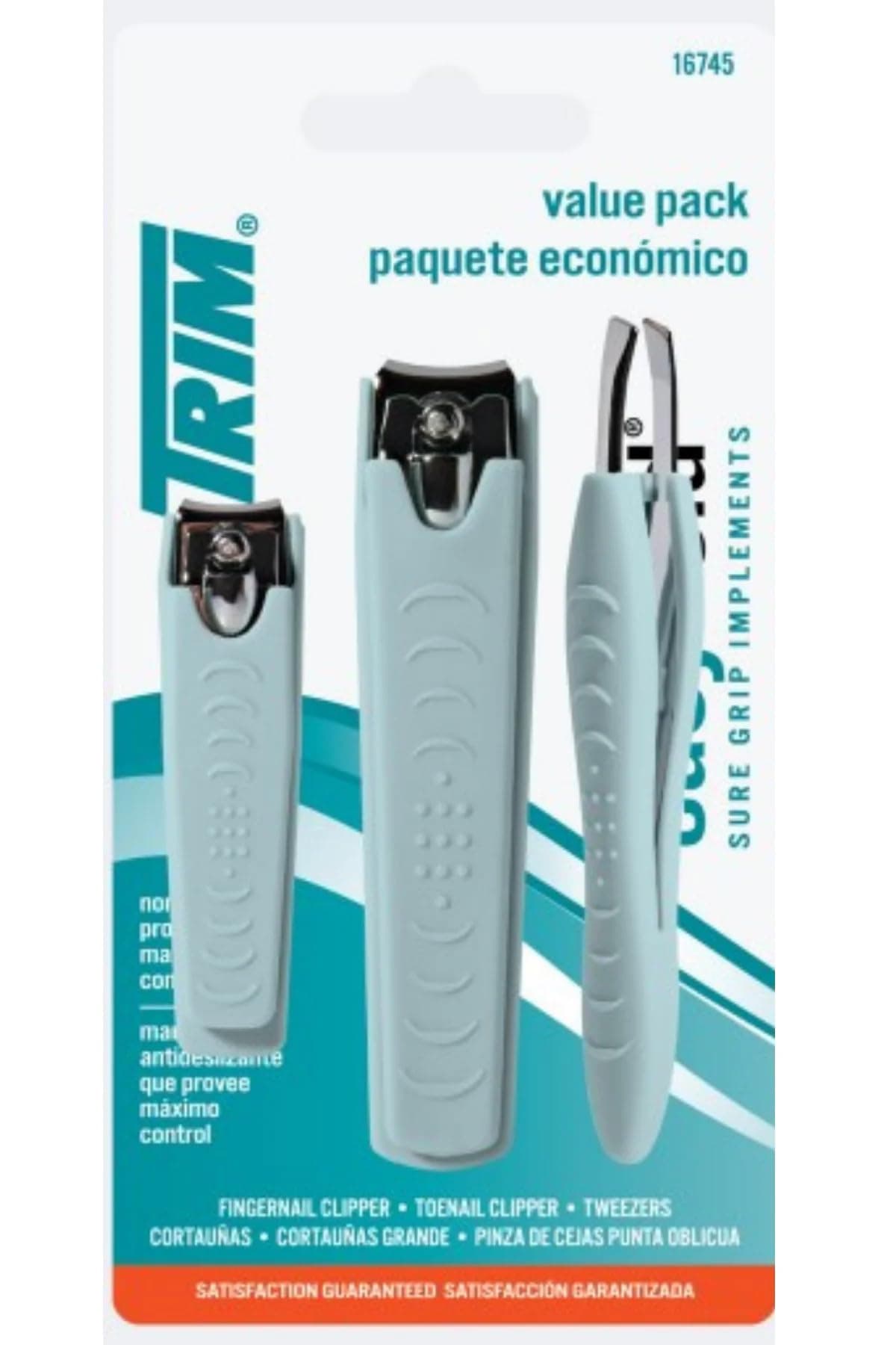 Trim Toe Claw Clipper+Nail Clipper+Slant Tips