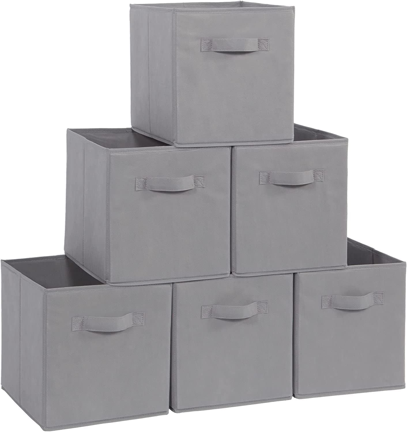 STORAGEIDEAS Storage binsfor Organizing, Bronze, Large