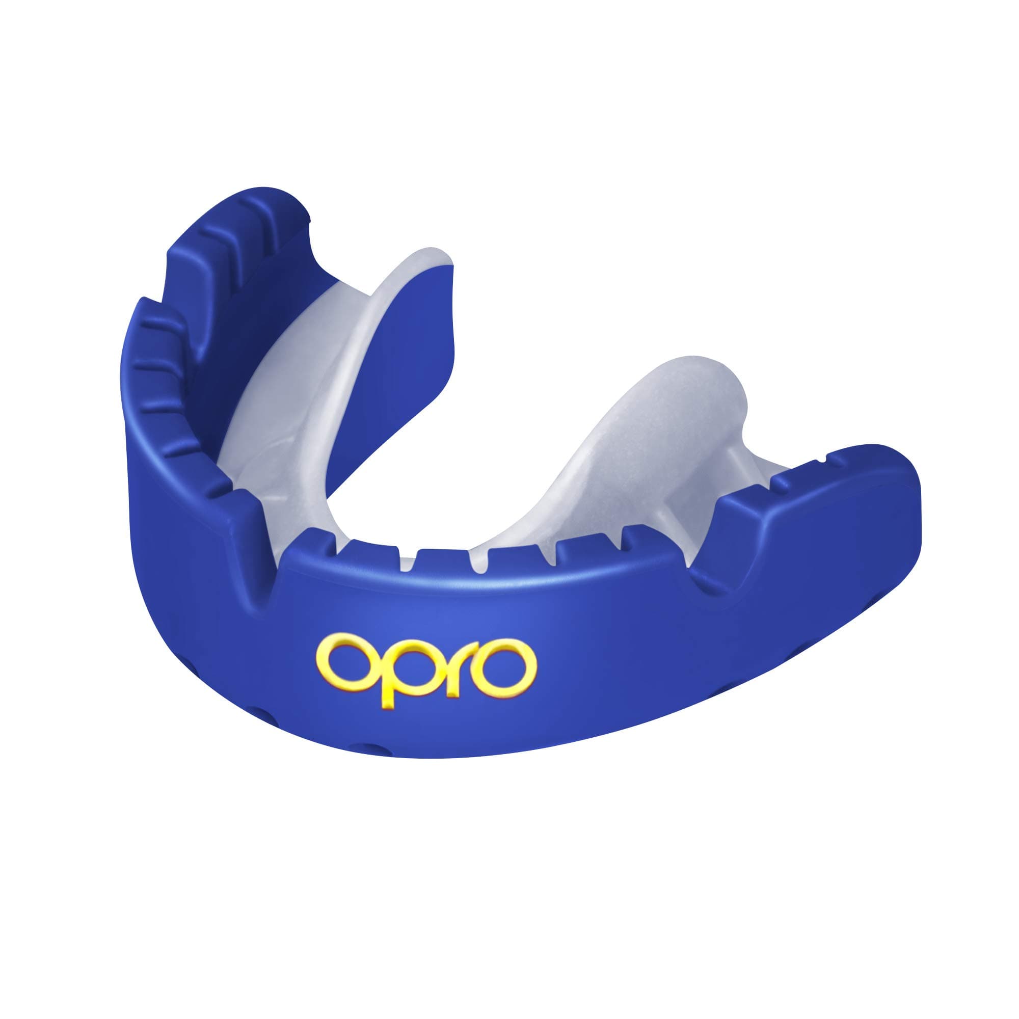 OproGold Self Fit Antimicrobial Mouthguard, Blue