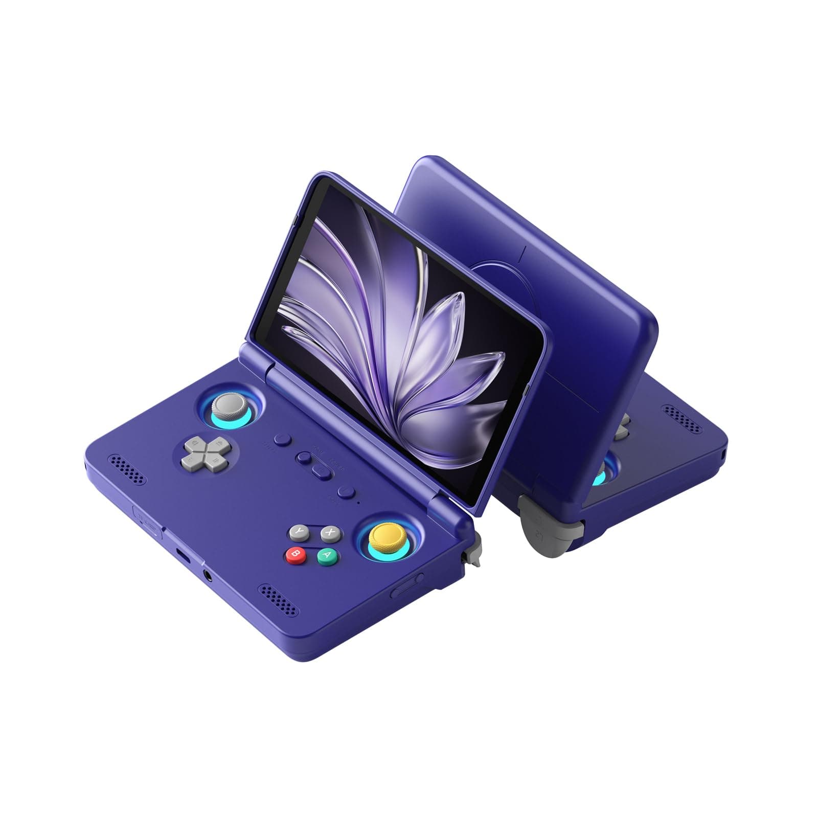 Flip 2 Retro Game Console, 5.5" AMOLED 1080P Display, Hall Effect Sticks, 5000mAh Battery, Portable Android Handheld (GC)